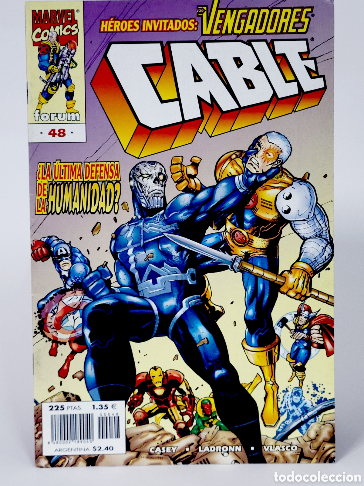 C&oacute;mics: C&Oacute;MIC CABLE 48 VOL.2 FORUM MARVEL GRAPA VOLUMEN EXCELENTE ESTADO