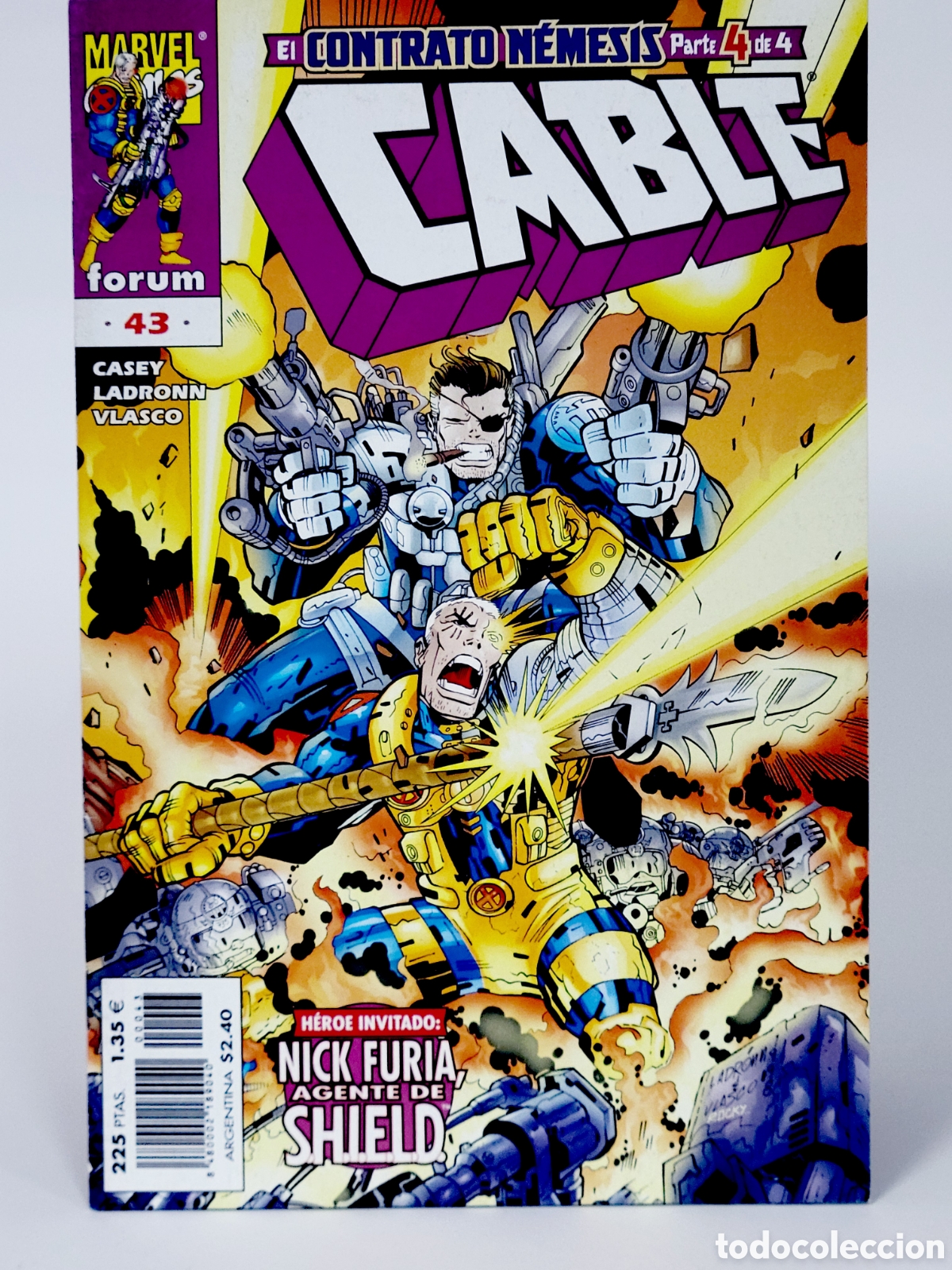 C&oacute;mics: C&Oacute;MIC CABLE 43 VOL.2 FORUM MARVEL GRAPA VOLUMEN EXCELENTE ESTADO - Foto 1