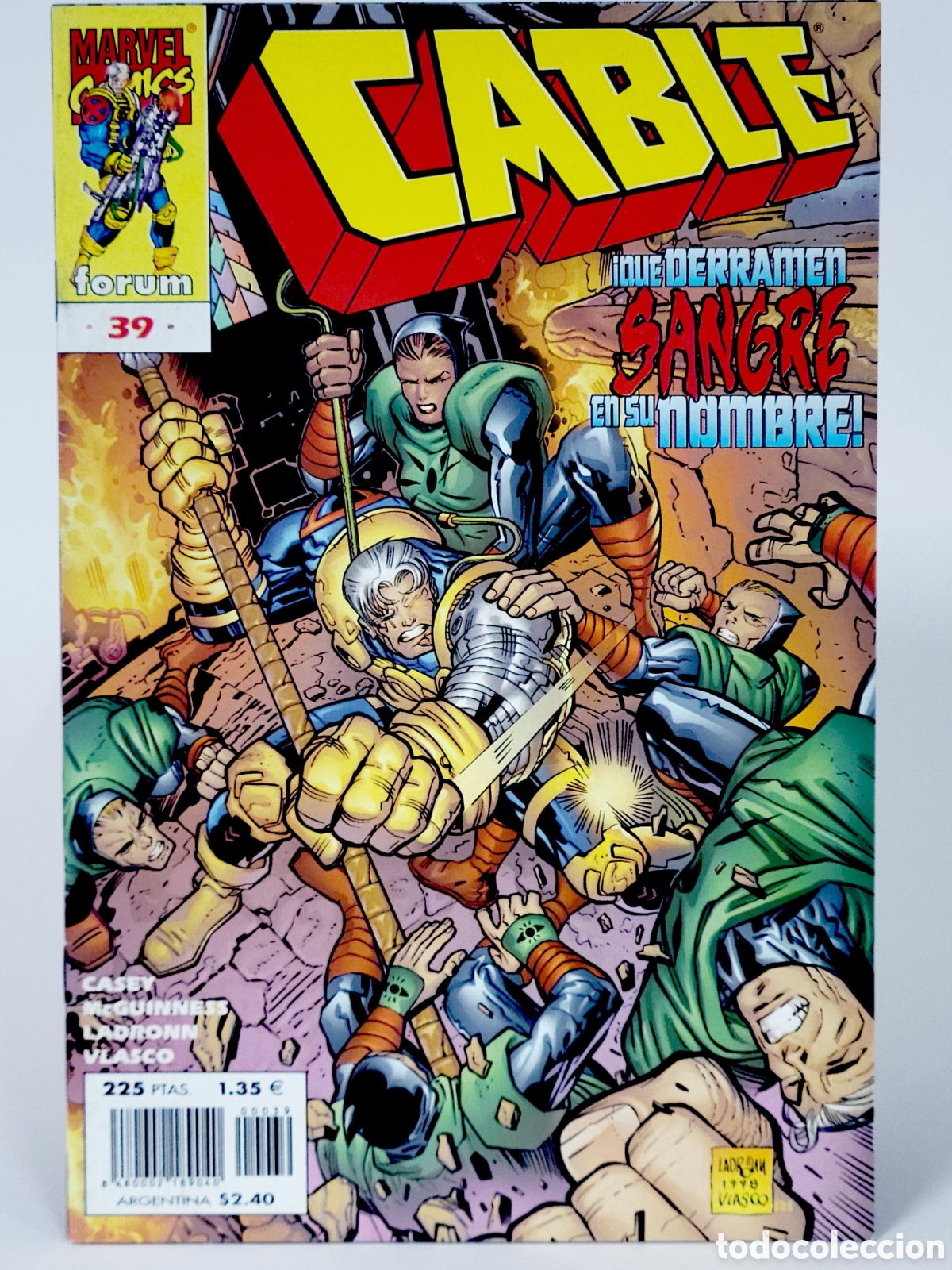 C&oacute;mics: C&Oacute;MIC CABLE 39 VOL.2 FORUM MARVEL GRAPA VOLUMEN EXCELENTE ESTADO - Foto 1