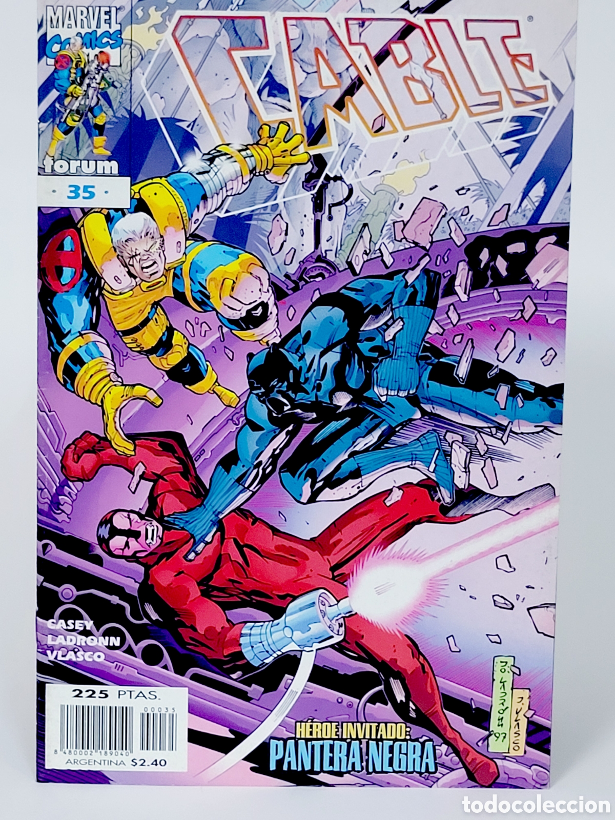 C&oacute;mics: C&Oacute;MIC CABLE 35 VOL.2 FORUM MARVEL GRAPA VOLUMEN EXCELENTE ESTADO - Foto 1