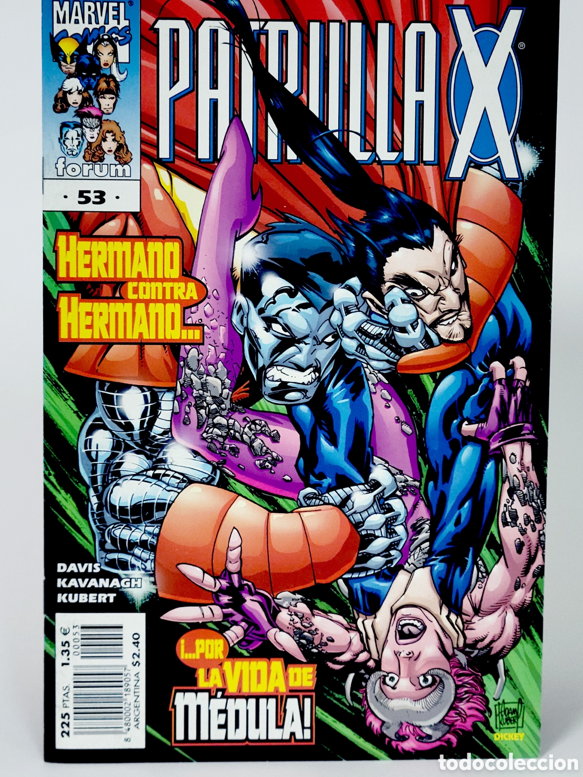 C&oacute;mics: C&Oacute;MIC PATRULLA-X 53 VOL.2 FORUM MARVEL GRAPA VOLUMEN DE KIOSCO