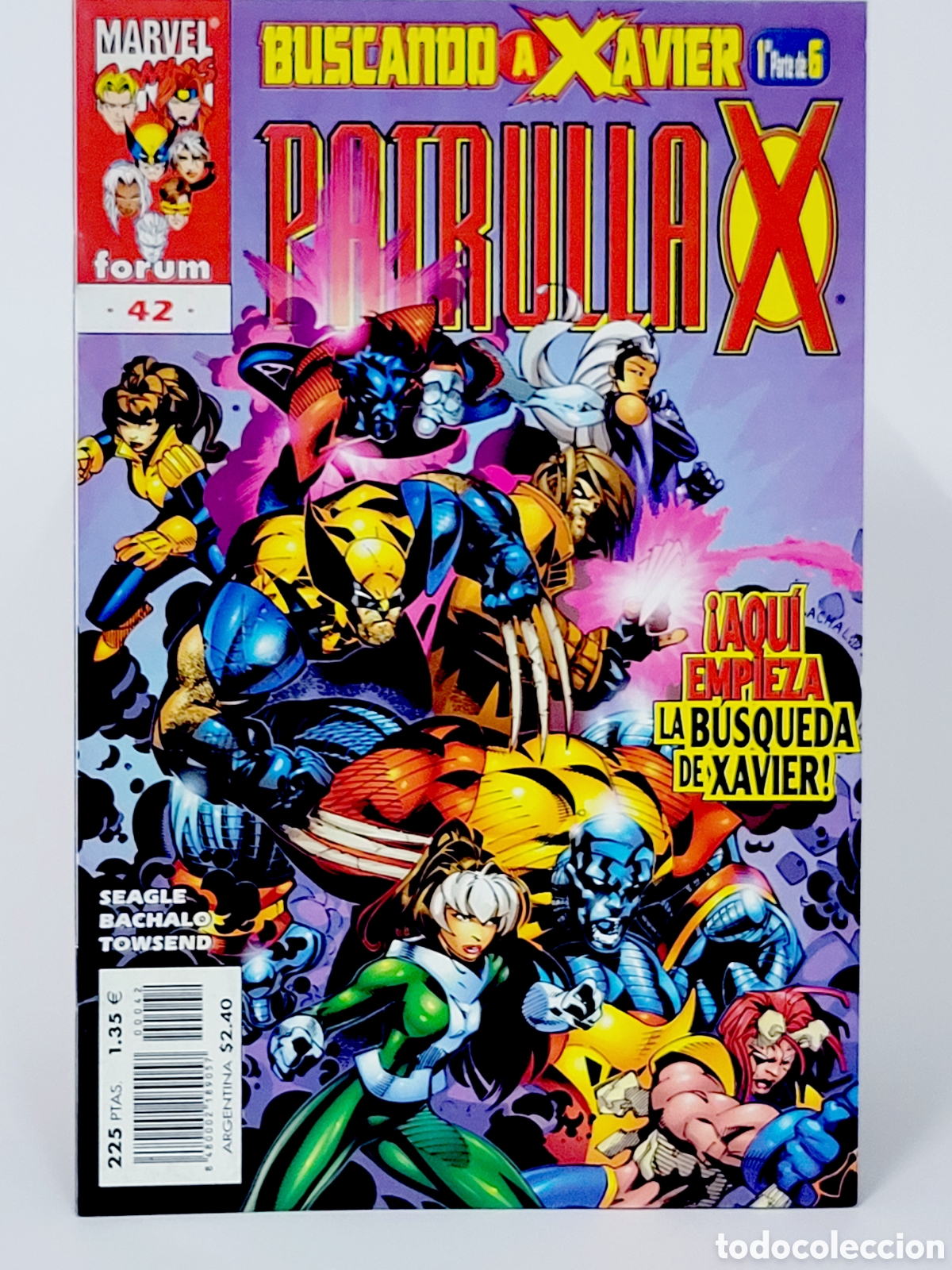 C&oacute;mics: C&Oacute;MIC PATRULLA-X 42 VOL.2 FORUM MARVEL GRAPA VOLUMEN DE KIOSCO