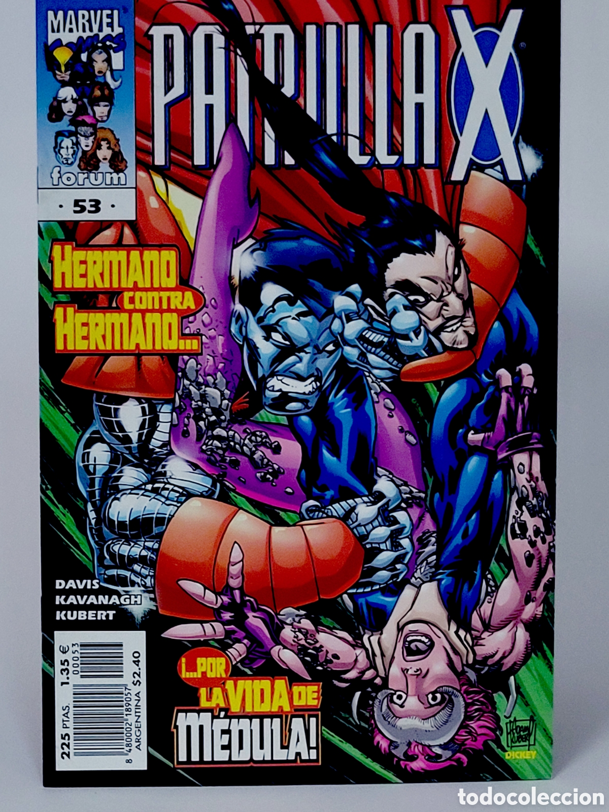 C&oacute;mics: C&Oacute;MIC PATRULLA-X 53 VOL.2 FORUM MARVEL GRAPA VOLUMEN DE KIOSCO