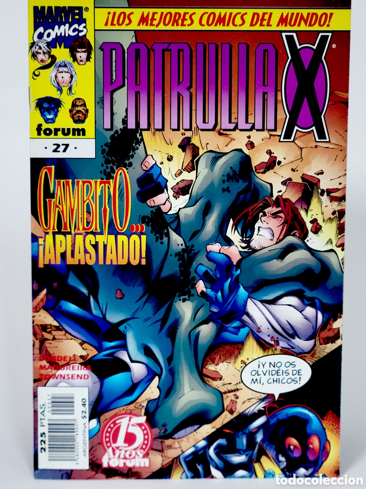 C&oacute;mics: C&Oacute;MIC PATRULLA-X 27 VOL.2 FORUM MARVEL GRAPA VOLUMEN DE KIOSCO