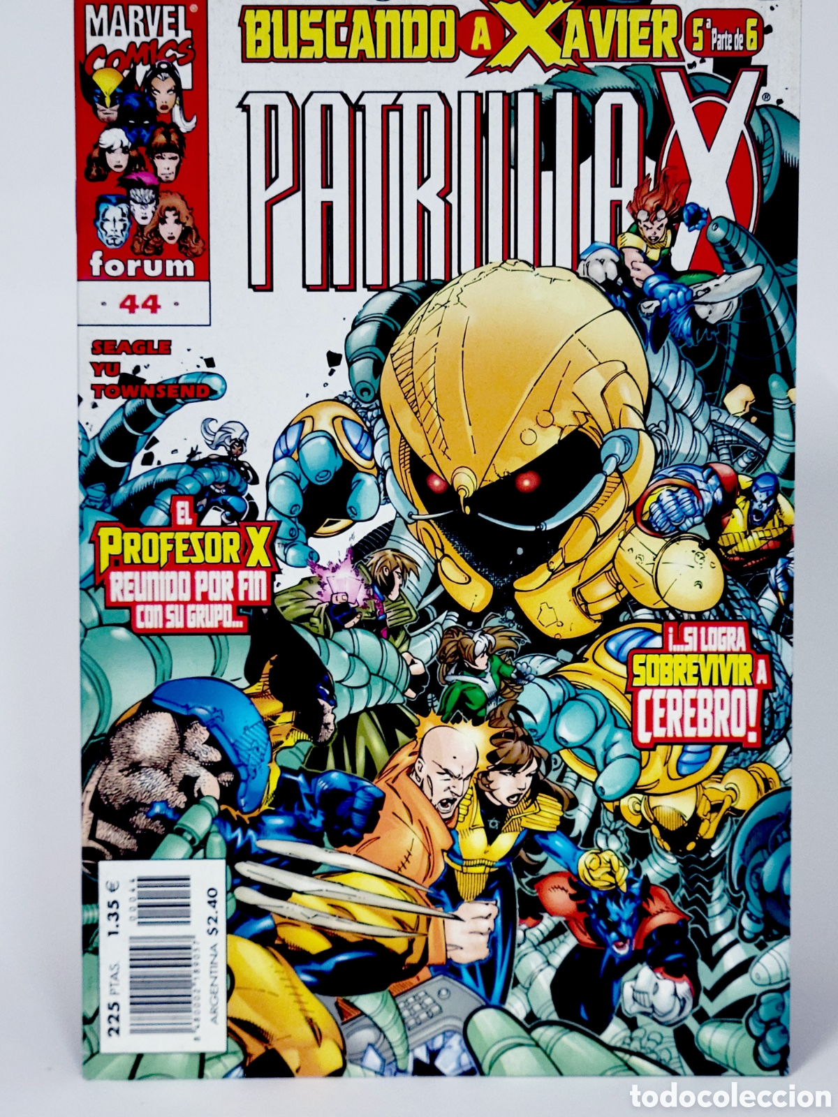 C&oacute;mics: C&Oacute;MIC PATRULLA-X 44 VOL.2 FORUM MARVEL GRAPA VOLUMEN DE KIOSCO
