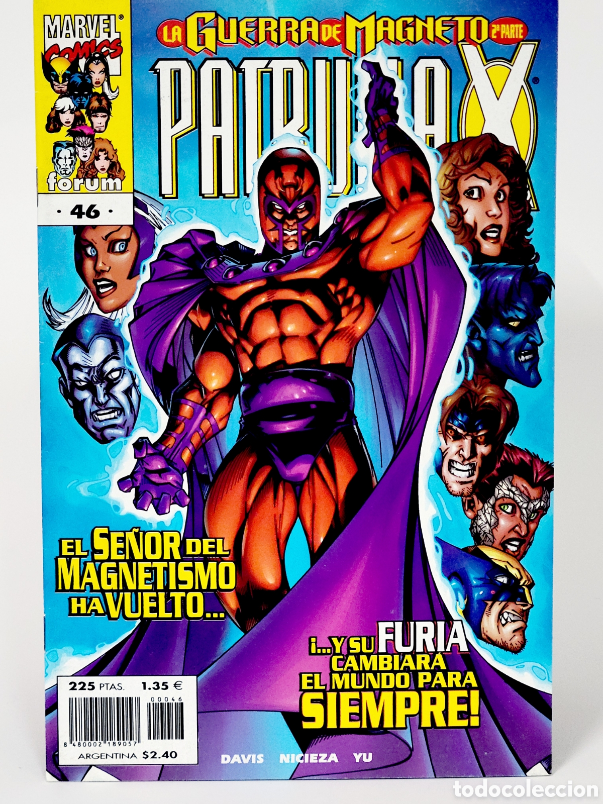 C&oacute;mics: C&Oacute;MIC PATRULLA-X 46 LA GUERRA DE MAGNETO VOL.2 FORUM MARVEL GRAPA VOLUMEN DE KIOSCO