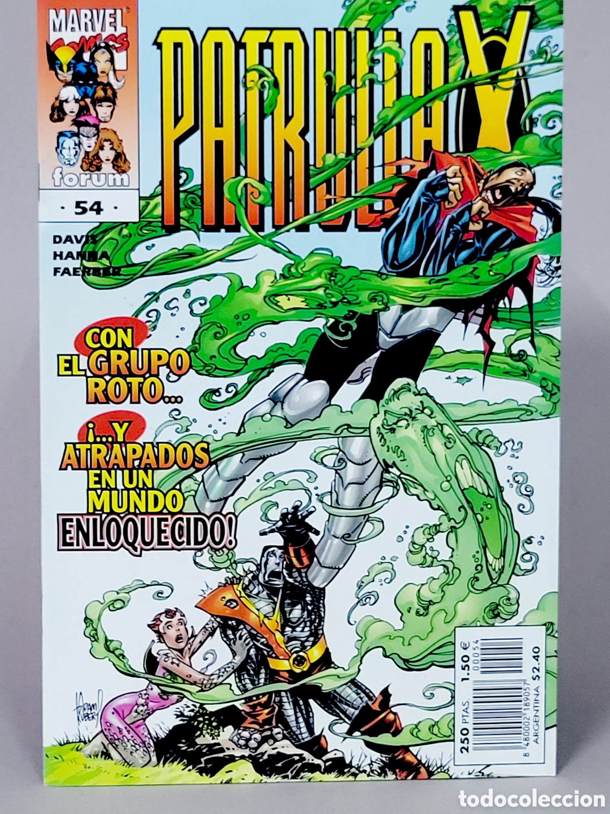 C&oacute;mics: C&Oacute;MIC PATRULLA-X 54 VOL.2 FORUM MARVEL GRAPA VOLUMEN DE KIOSCO