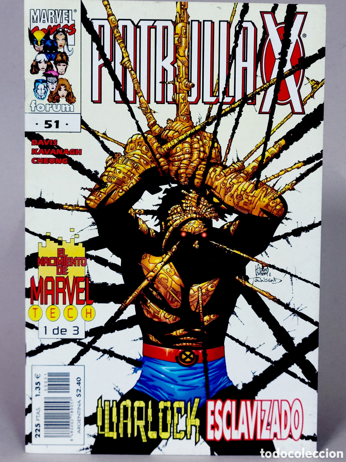 C&oacute;mics: C&Oacute;MIC PATRULLA-X 51 VOL.2 FORUM MARVEL GRAPA VOLUMEN DE KIOSCO