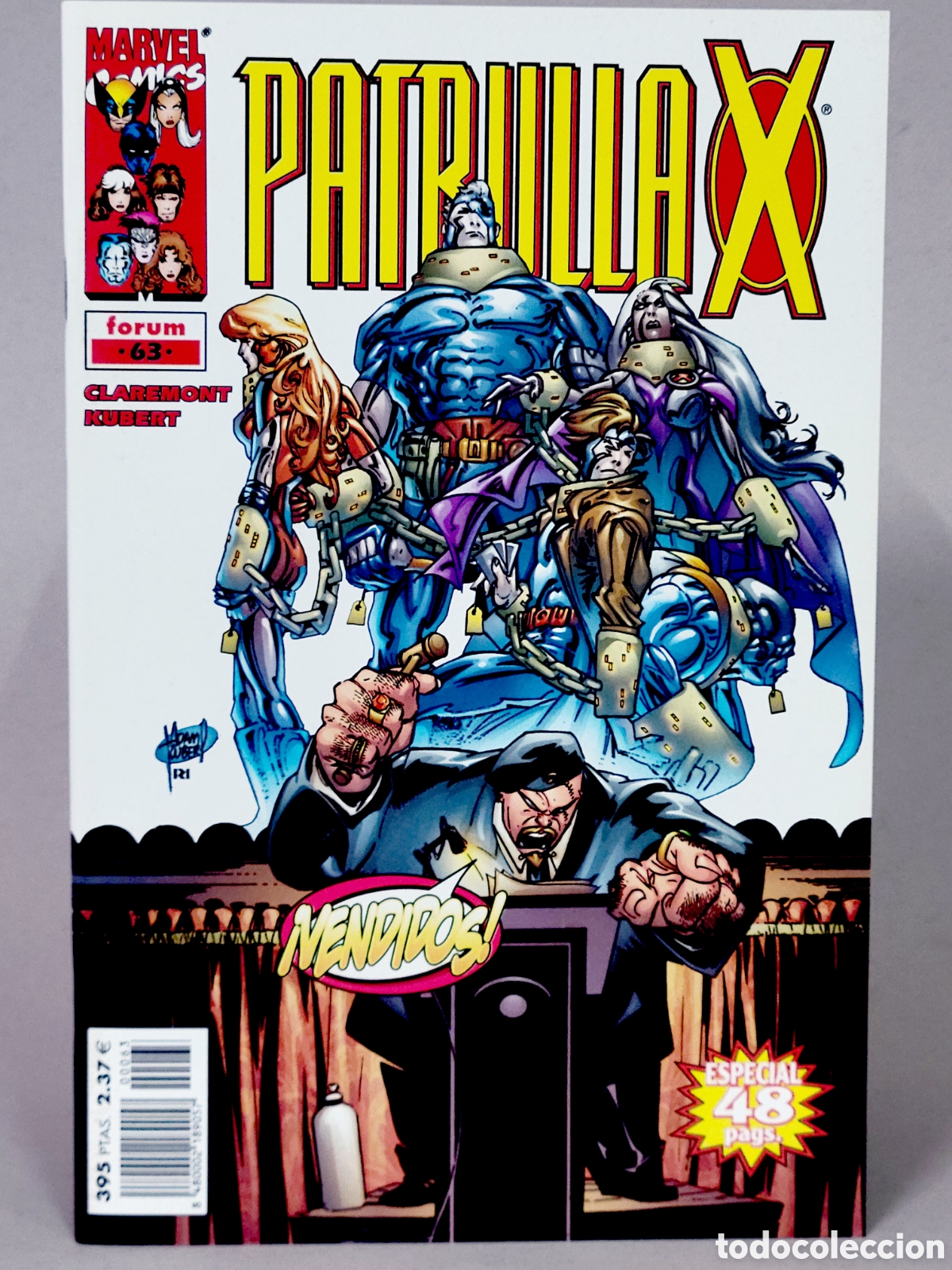 C&oacute;mics: C&Oacute;MIC PATRULLA-X 63 VOL.2 FORUM MARVEL GRAPA VOLUMEN DE KIOSCO