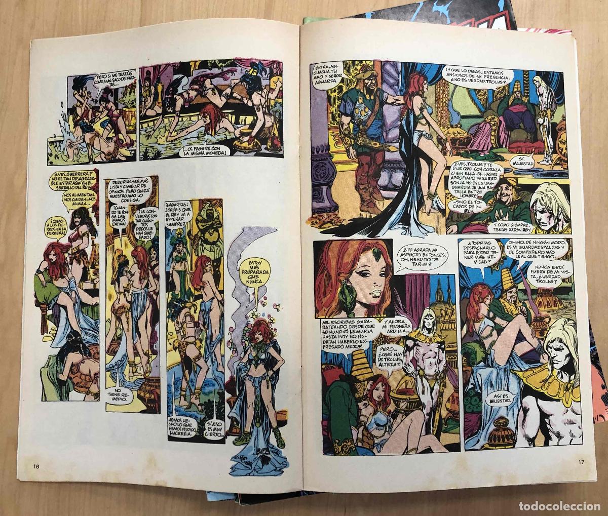 C&oacute;mics: RED SONJA MAXISERIE LIMITADA DE 20 NUMEROS. COMPLETA. FORUM PLANETA 1992 - Foto 2