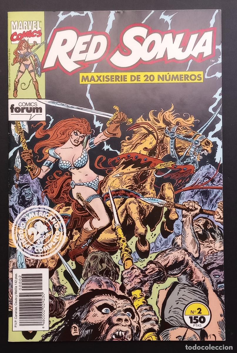 C&oacute;mics: RED SONJA N&ordm; 2 - MARVEL/FORUM - PLANETA DeAGOSTINI, 1992