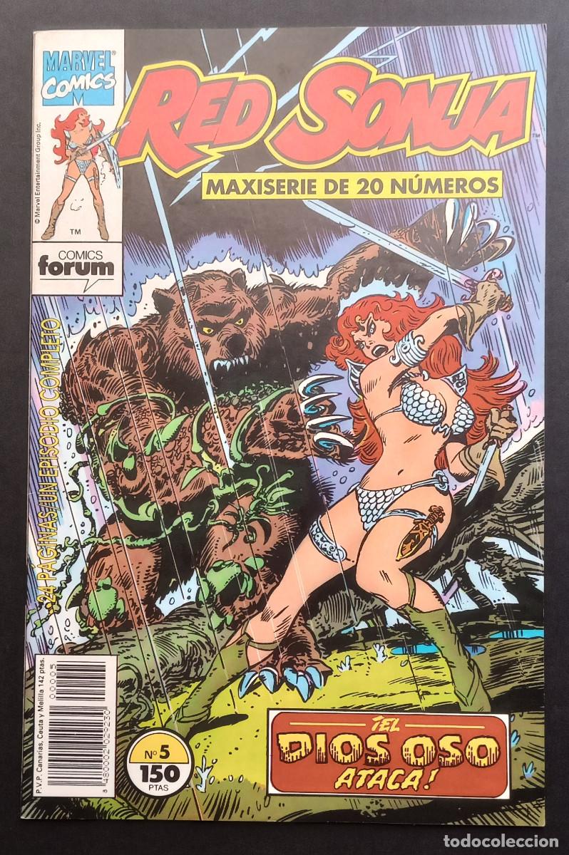 C&oacute;mics: RED SONJA N&ordm; 5 - MARVEL/FORUM - PLANETA DeAGOSTINI, 1992 - Foto 1