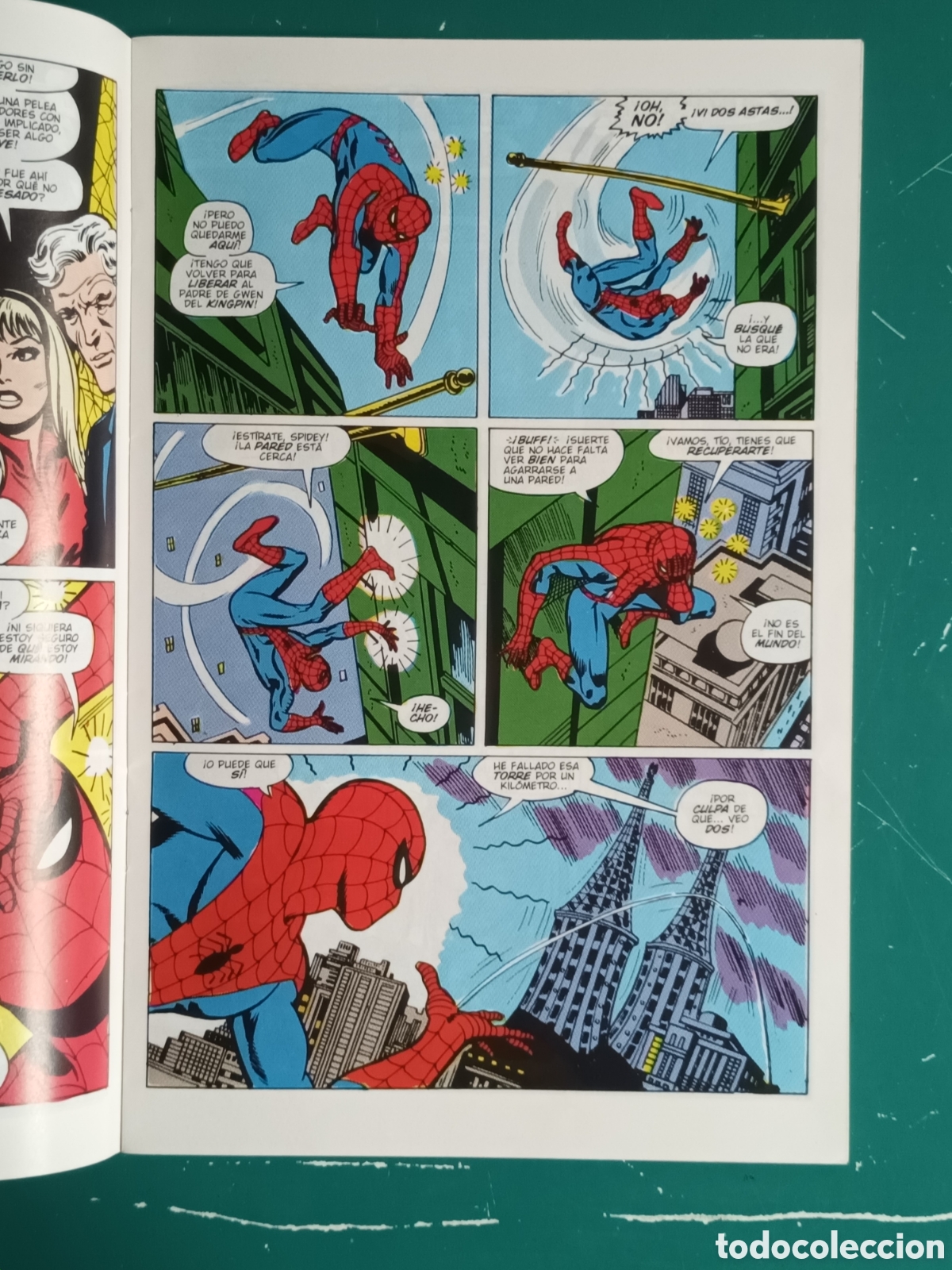 C&oacute;mics: Spiderman de John Romita n&ordm; 22 FORUM - MARVEL 2000 con p&oacute;ster - Foto 3