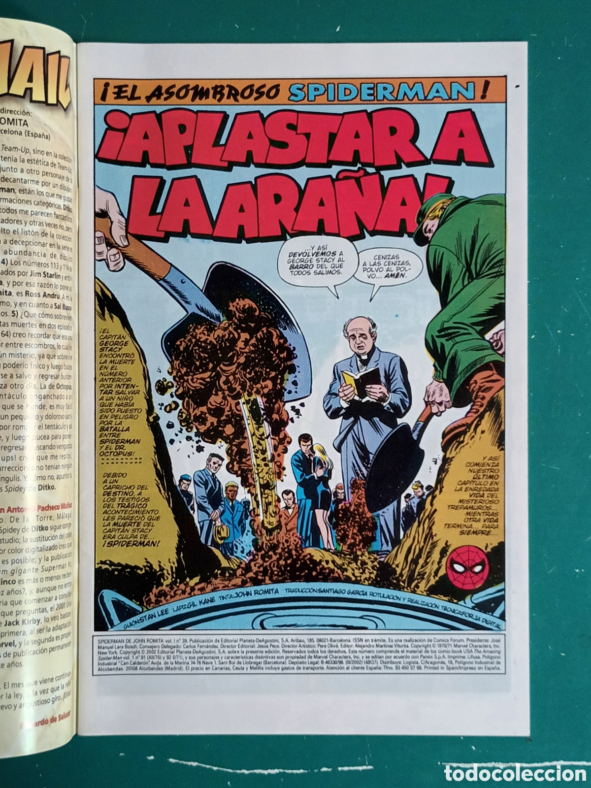 C&oacute;mics: Spiderman de John Romita n&ordm; 39 FORUM - MARVEL 2002 - Foto 2