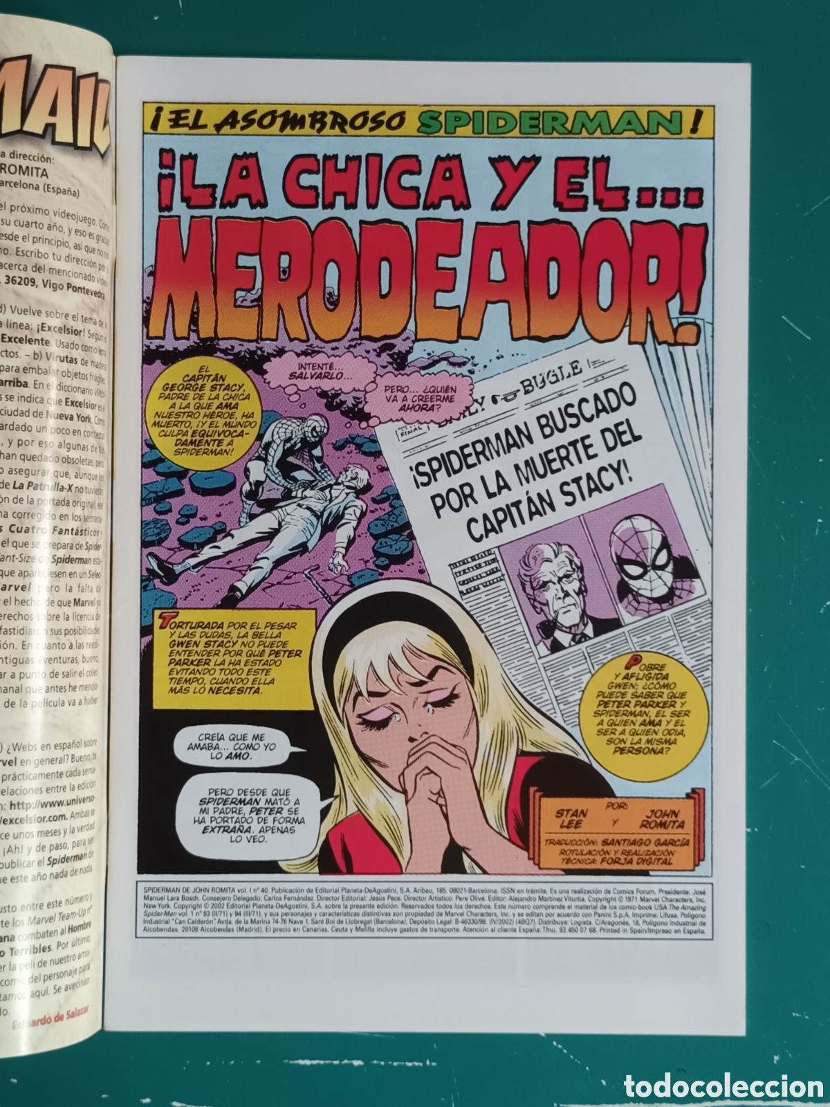C&oacute;mics: Spiderman de John Romita n&ordm; 40 FORUM - MARVEL 2002 - Foto 2