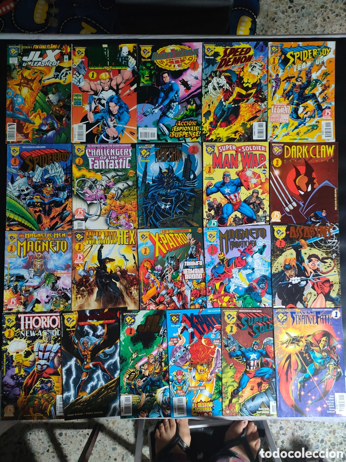 C&oacute;mics: AMALGAM 21 NUMEROS CASI COMPLETA - Foto 1