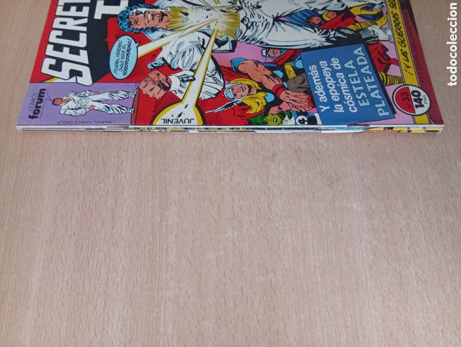 C&oacute;mics: SECRET WARS II. N&ordm; 33-34-35 - Foto 5