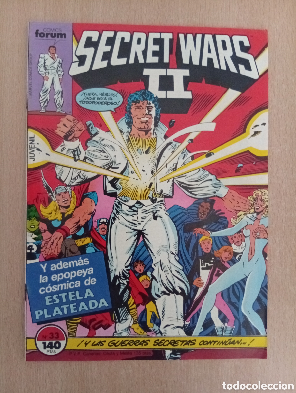 C&oacute;mics: SECRET WARS II. N&ordm; 33-34-35 - Foto 6