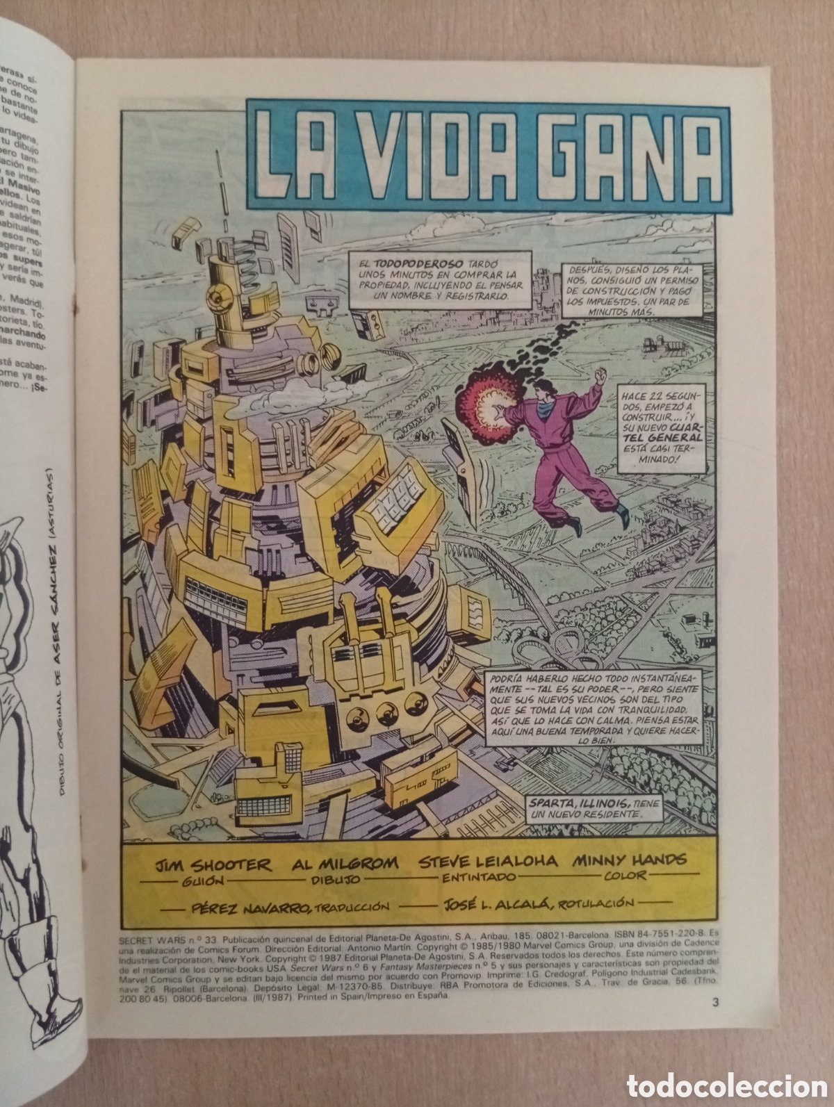 C&oacute;mics: SECRET WARS II. N&ordm; 33-34-35 - Foto 8