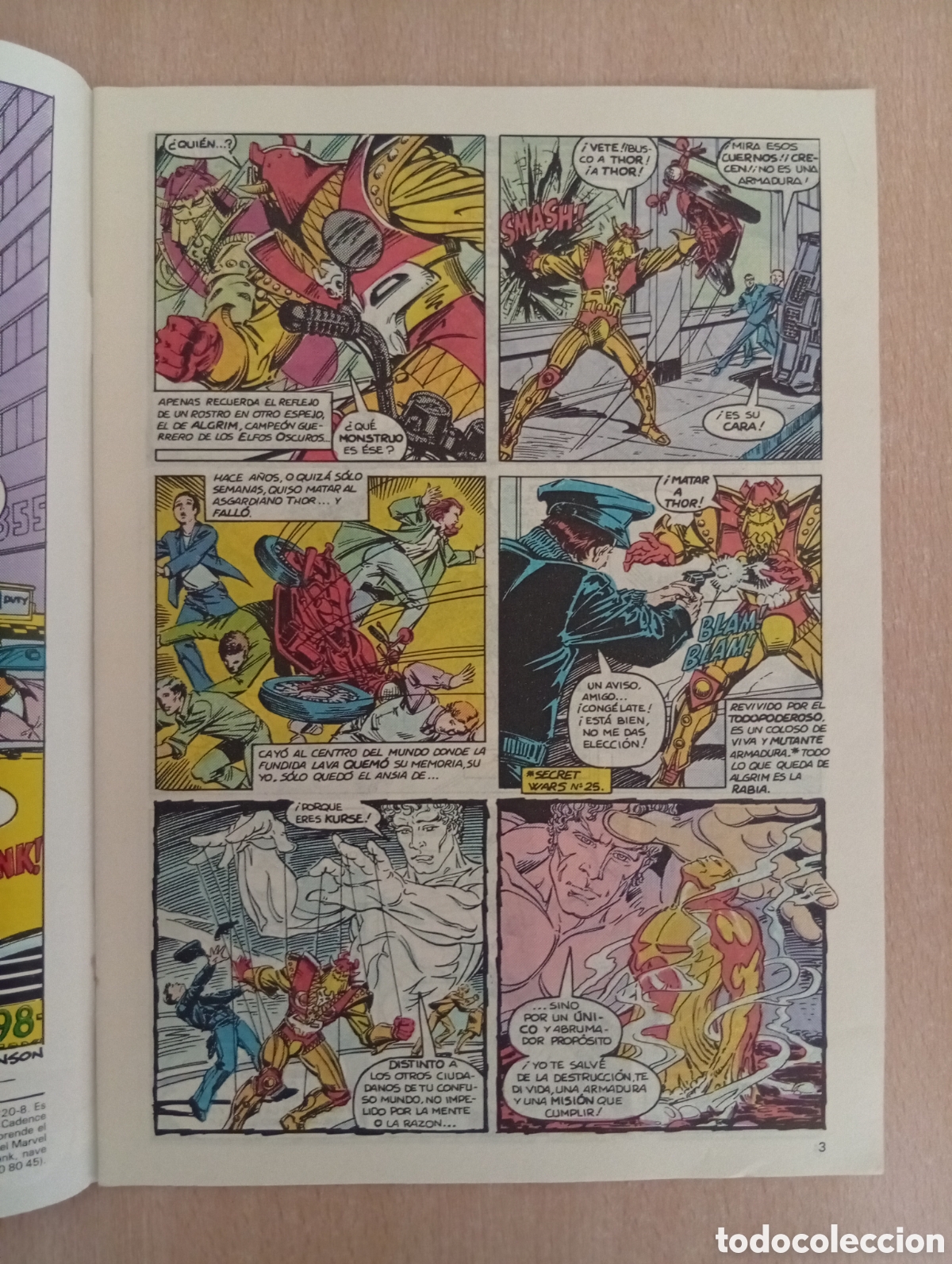 C&oacute;mics: SECRET WARS II. N&ordm; 33-34-35 - Foto 16