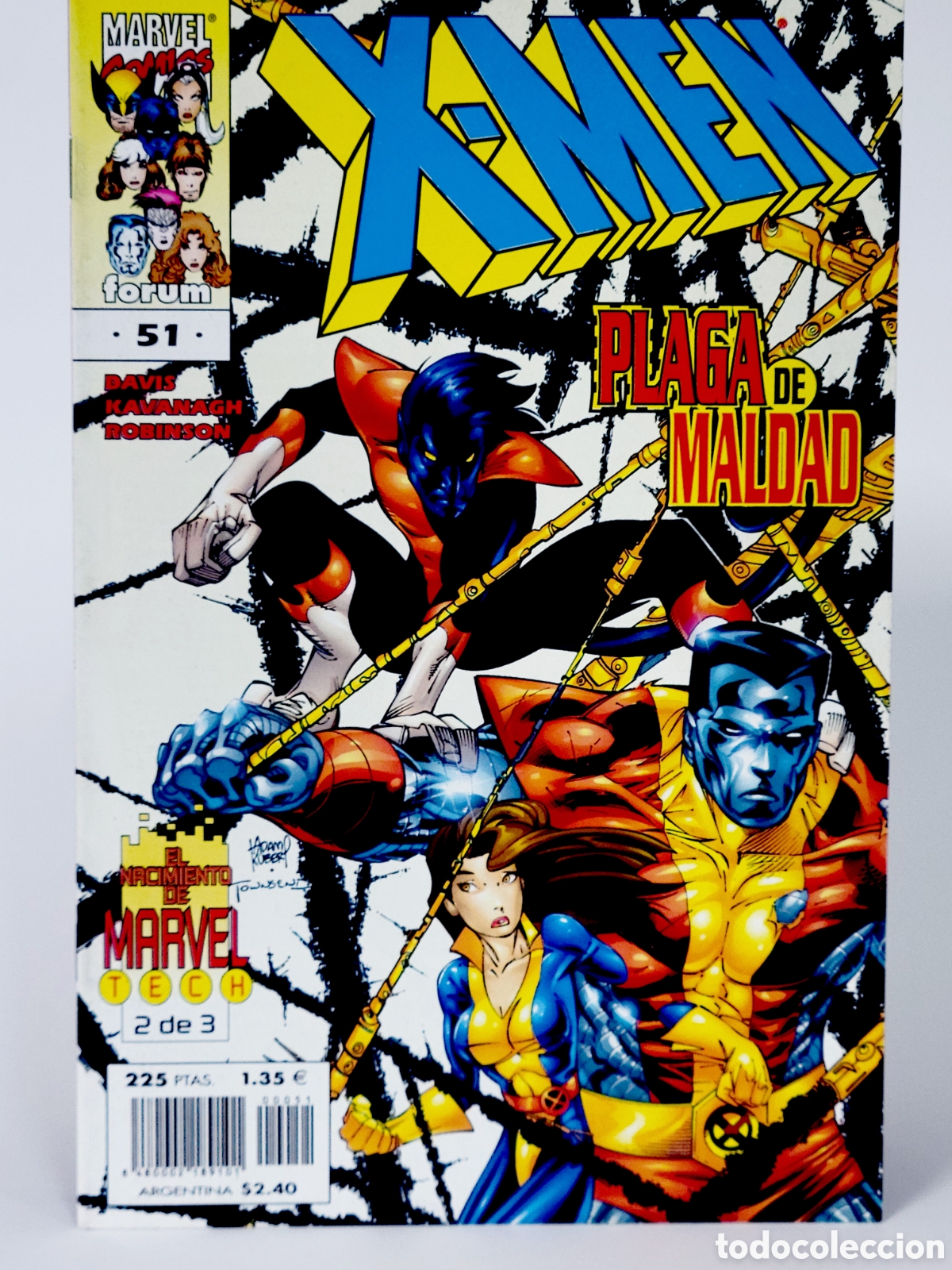 C&oacute;mics: C&Oacute;MIC X-MEN 51 VOL.2 FORUM MARVEL GRAPA VOLUMEN DE KIOSCO