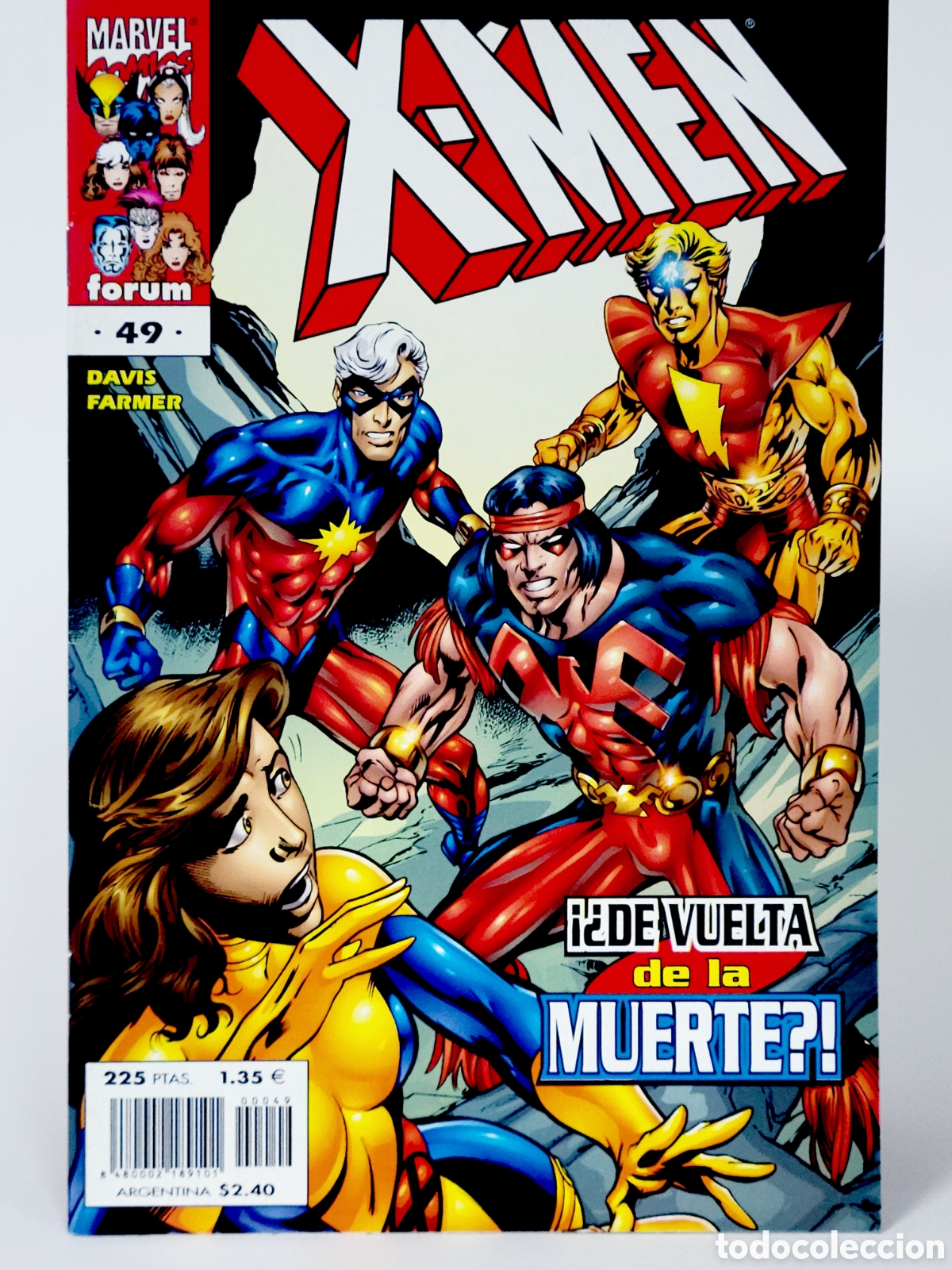 C&oacute;mics: C&Oacute;MIC X-MEN 49 VOL.2 FORUM MARVEL GRAPA VOLUMEN DE KIOSCO