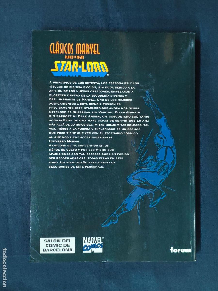 C&oacute;mics: CLASICOS MARVEL - BLANCO Y NEGRO - STAR-LORD - FORUM - Foto 2