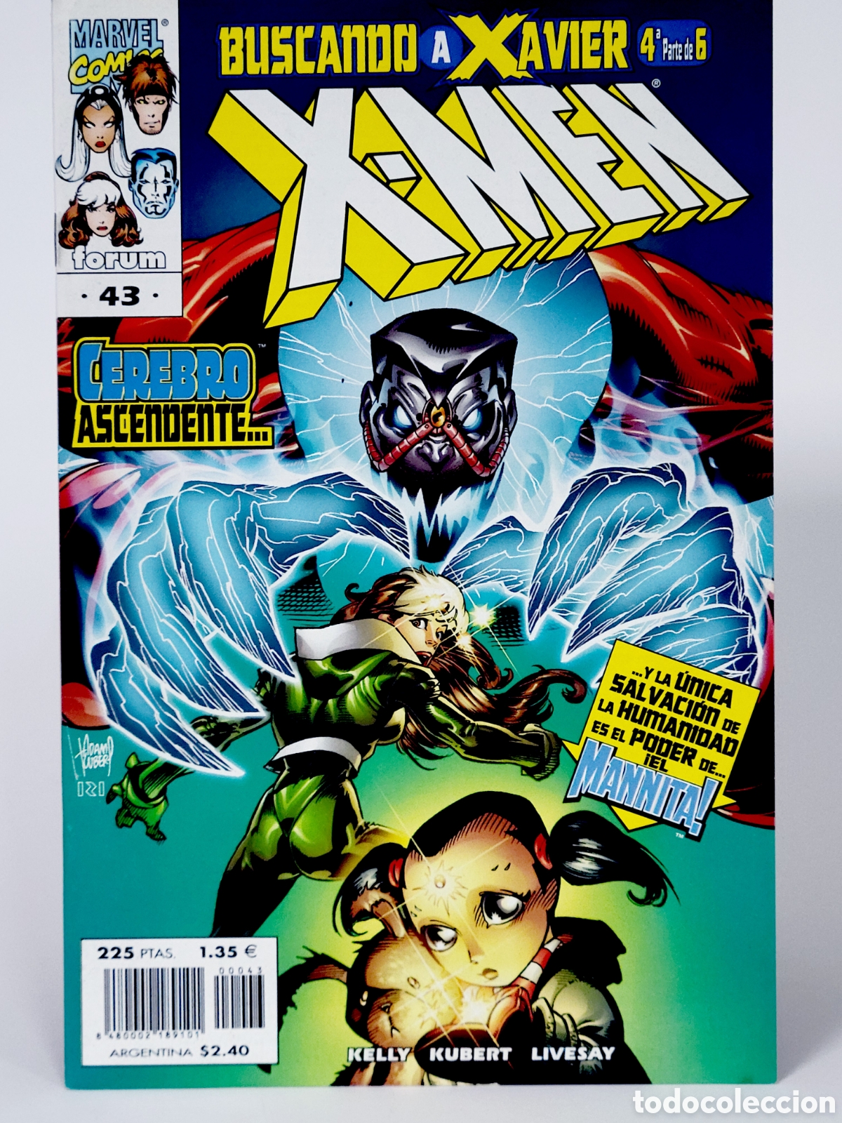 C&oacute;mics: C&Oacute;MIC X-MEN 43 VOL.2 FORUM MARVEL GRAPA VOLUMEN DE KIOSCO