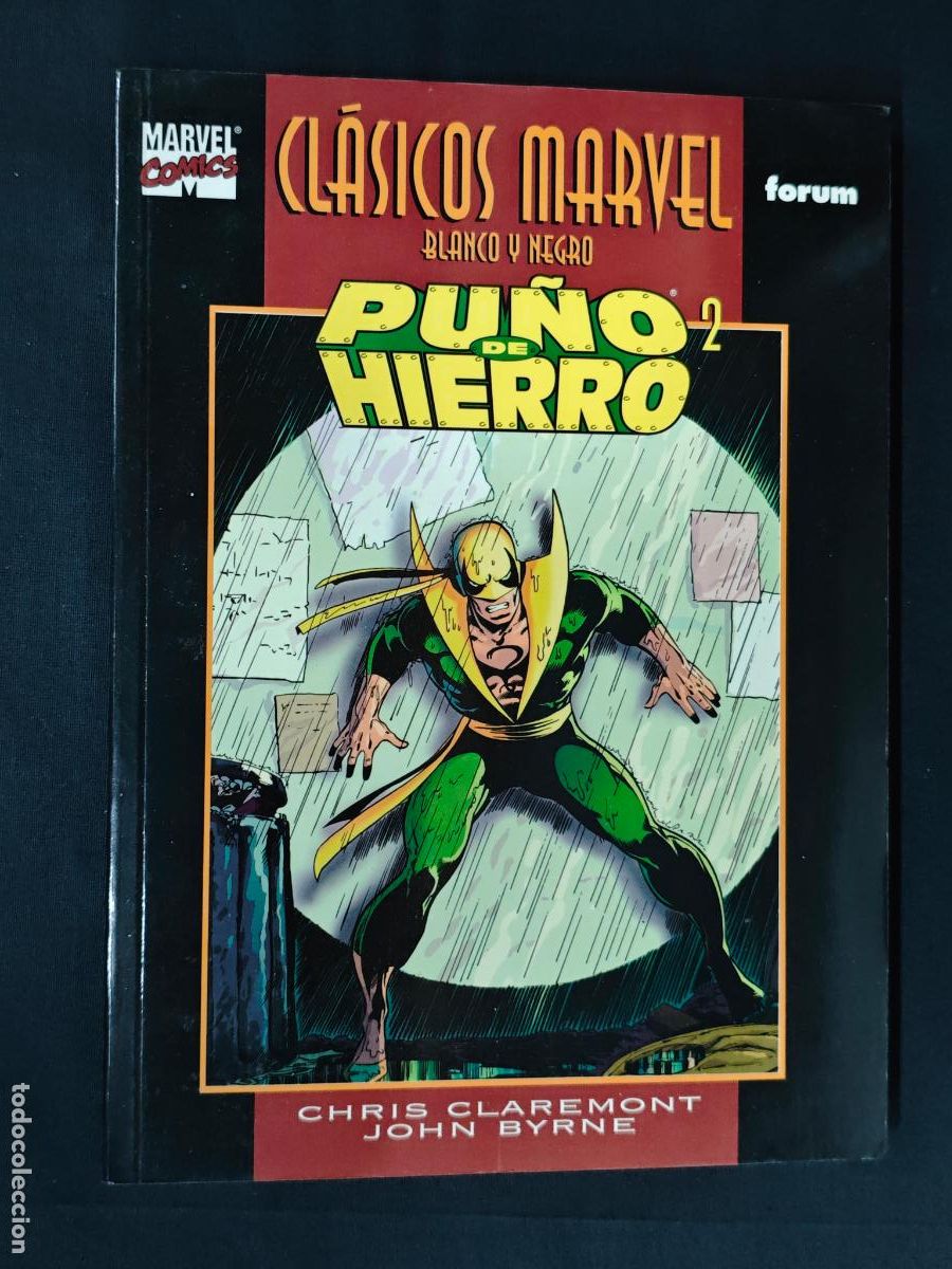 C&oacute;mics: CLASICOS MARVEL - BLANCO Y NEGRO - PU&Ntilde;O DE HIERRO 2 - FORUM