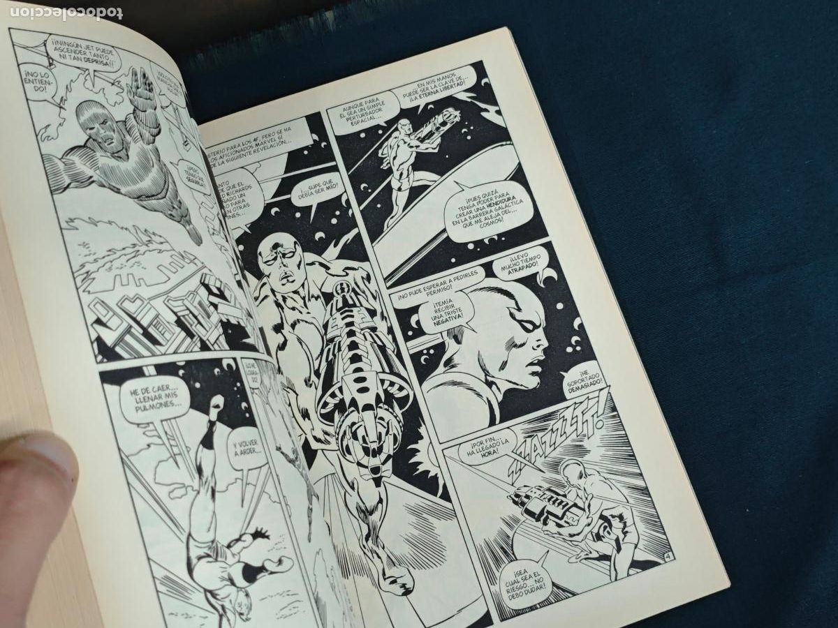 C&oacute;mics: CLASICOS MARVEL - BLANCO Y NEGRO - EL ORIGEN DE ESTELA PLATEADA - FORUM - Foto 5