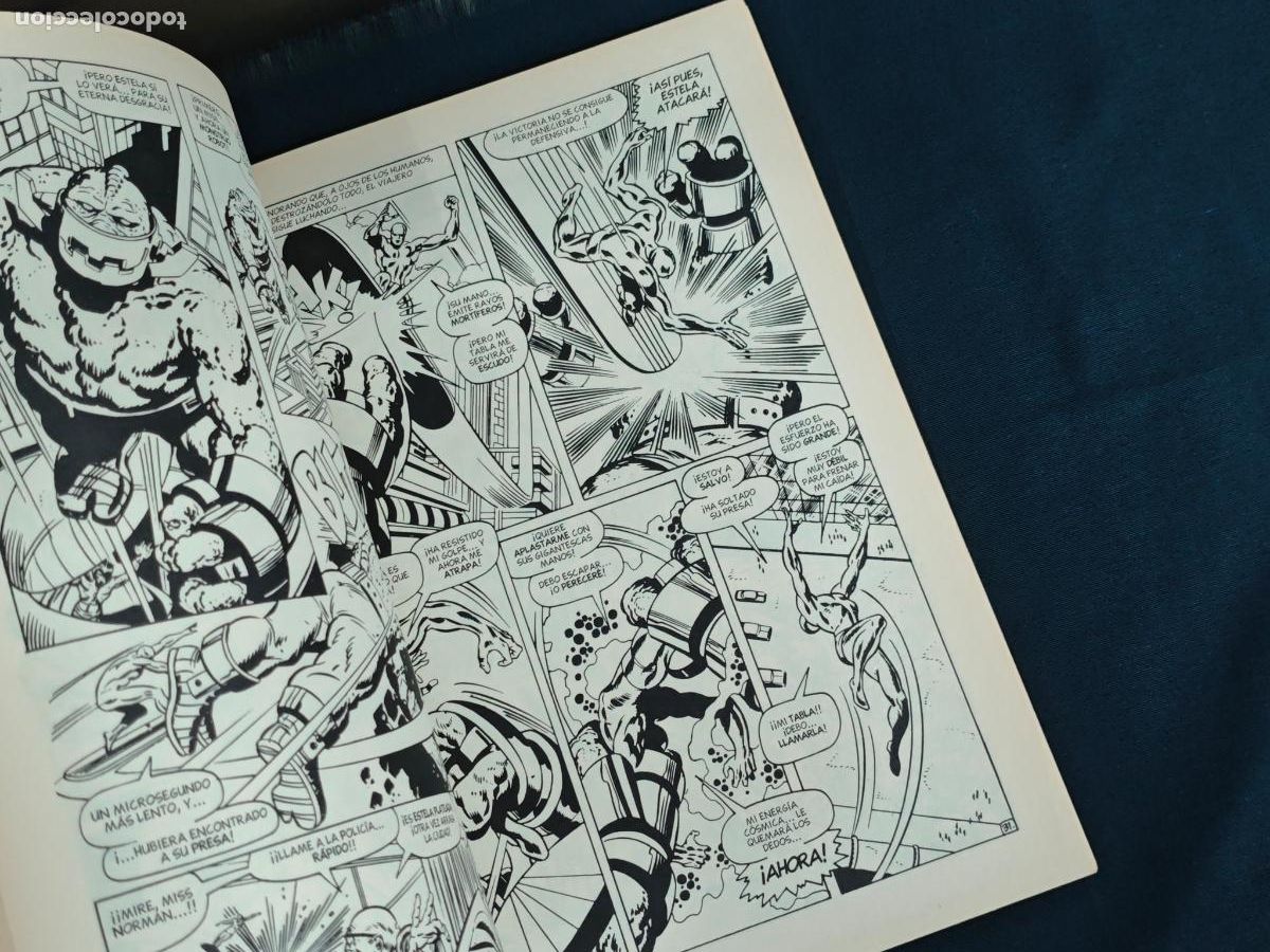 C&oacute;mics: CLASICOS MARVEL - BLANCO Y NEGRO - EL ORIGEN DE ESTELA PLATEADA - FORUM - Foto 6