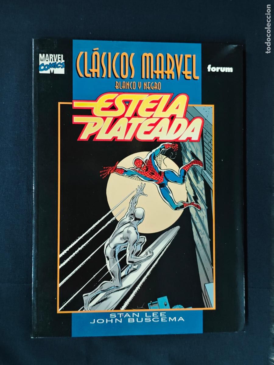 C&oacute;mics: CLASICOS MARVEL - BLANCO Y NEGRO - ESTELA PLATEADA - FORUM - Foto 1