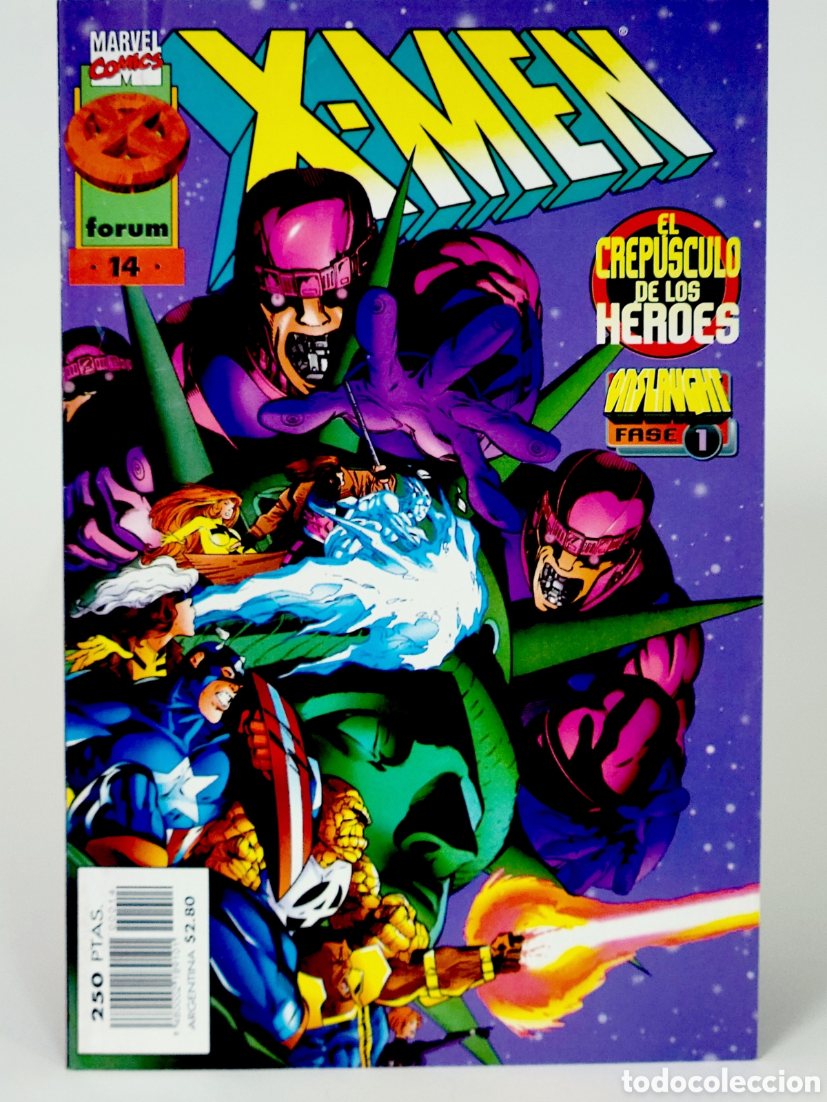 C&oacute;mics: C&Oacute;MIC X-MEN 14 VOL.2 FORUM MARVEL GRAPA VOLUMEN DE KIOSCO - Foto 1