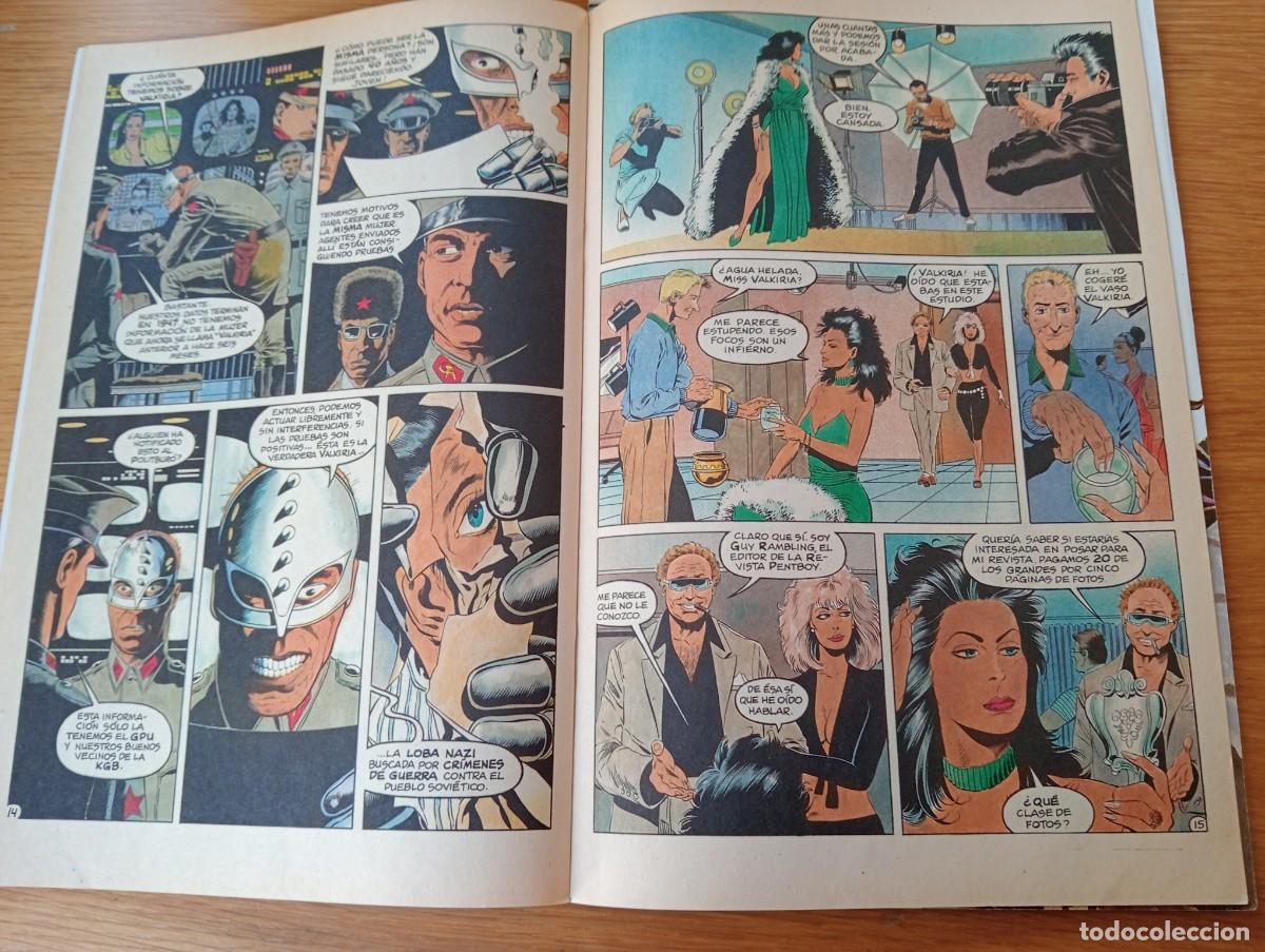 C&oacute;mics: LOTE CON 3 EJEMPLARES DE VALKIRIA (DE 6). GRAPA. FORUM. ECLIPSE. 1990. - Foto 7