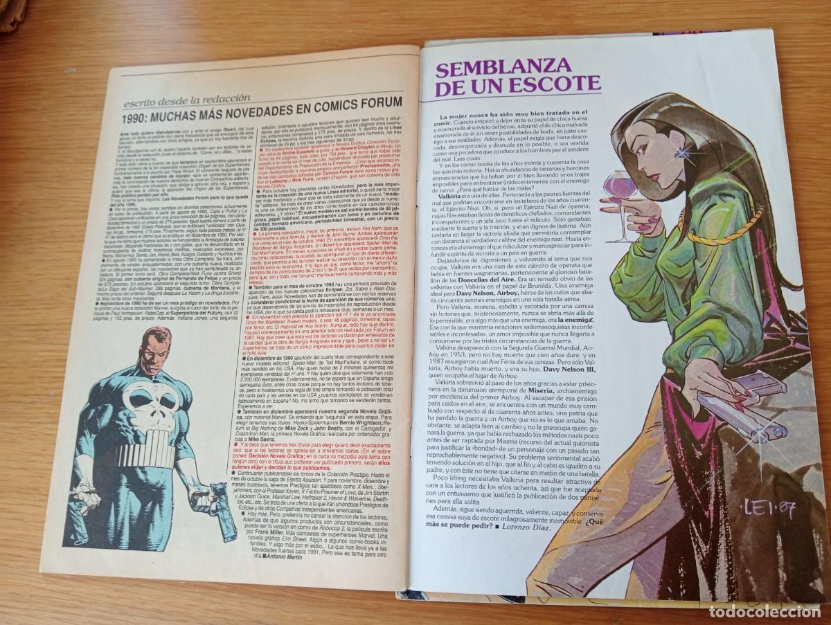 C&oacute;mics: LOTE CON 3 EJEMPLARES DE VALKIRIA (DE 6). GRAPA. FORUM. ECLIPSE. 1990. - Foto 9