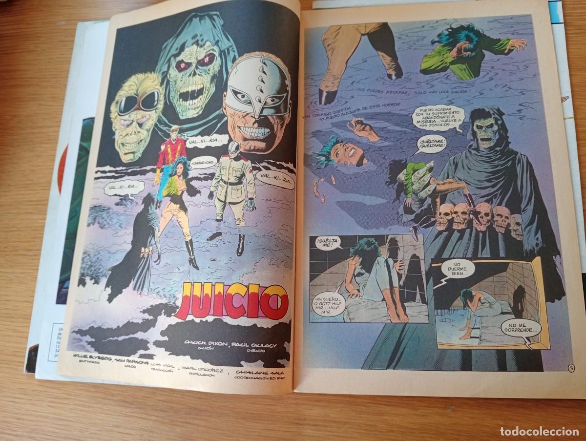 C&oacute;mics: LOTE CON 3 EJEMPLARES DE VALKIRIA (DE 6). GRAPA. FORUM. ECLIPSE. 1990. - Foto 10