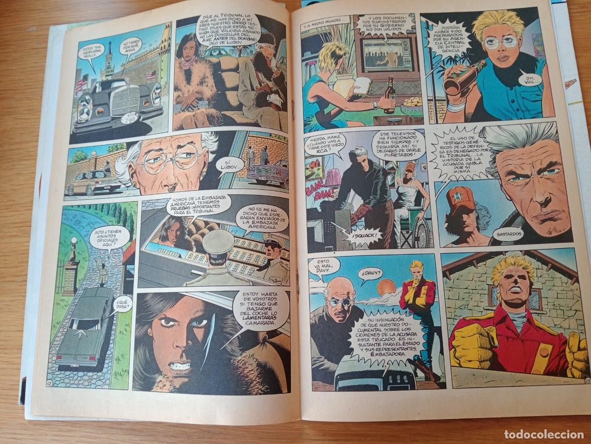 C&oacute;mics: LOTE CON 3 EJEMPLARES DE VALKIRIA (DE 6). GRAPA. FORUM. ECLIPSE. 1990. - Foto 12