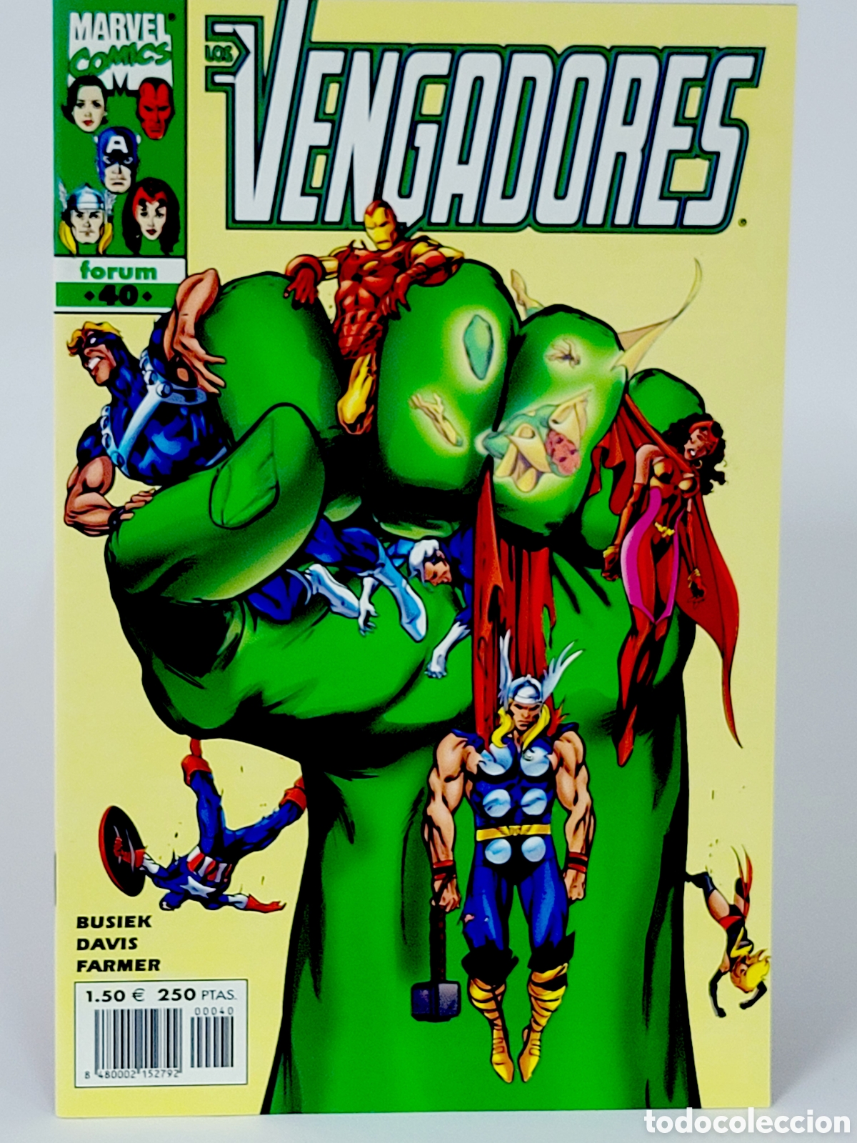 C&oacute;mics: C&Oacute;MIC LOS VENGADORES 40 VOL.3 FORUM MARVEL GRAPA VOLUMEN DE KIOSCO