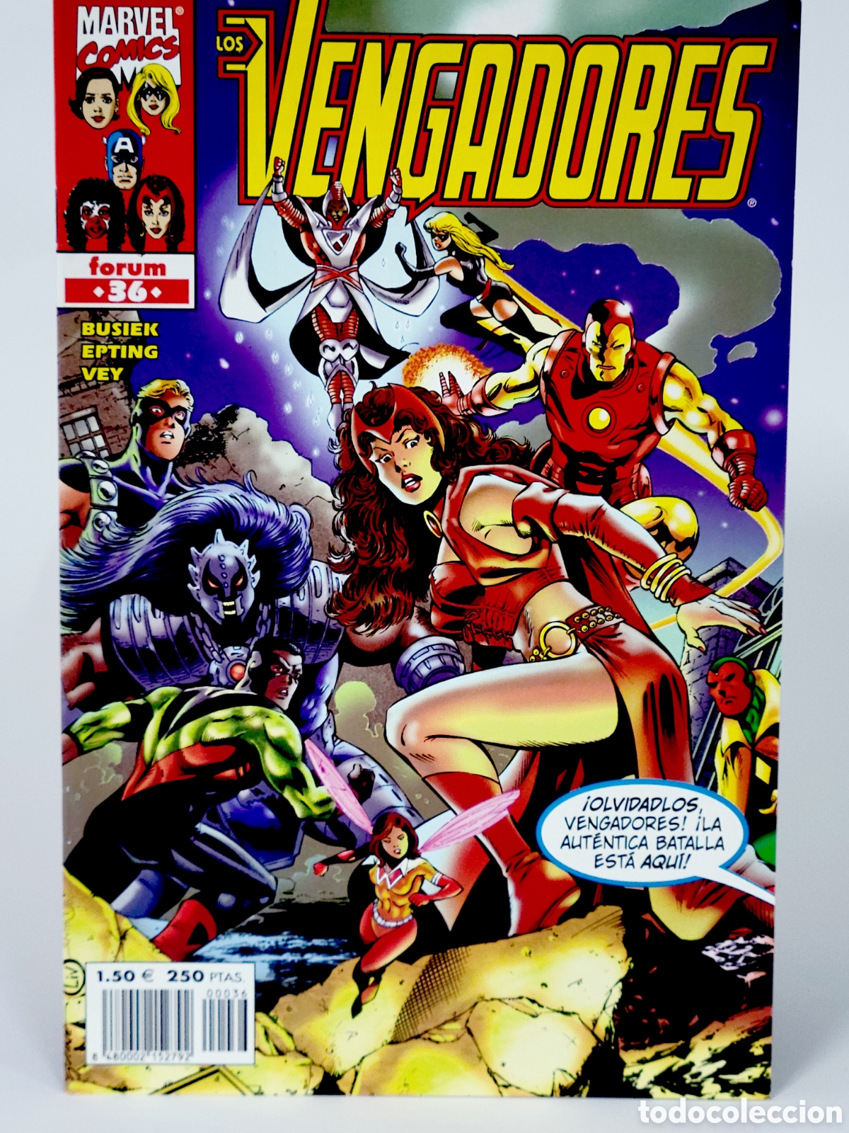 C&oacute;mics: C&Oacute;MIC LOS VENGADORES 36 VOL.3 FORUM MARVEL GRAPA VOLUMEN DE KIOSCO