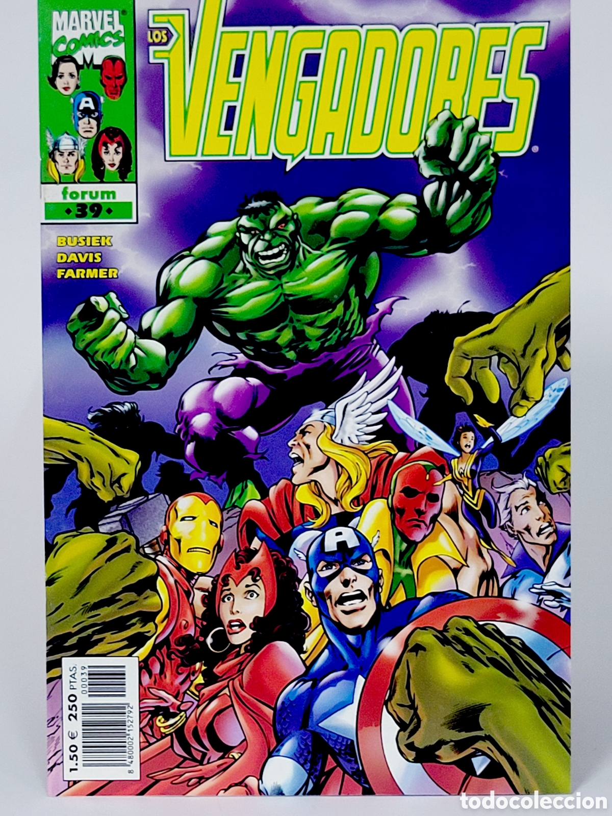 C&oacute;mics: C&Oacute;MIC LOS VENGADORES 39 VOL.3 FORUM MARVEL GRAPA VOLUMEN DE KIOSCO