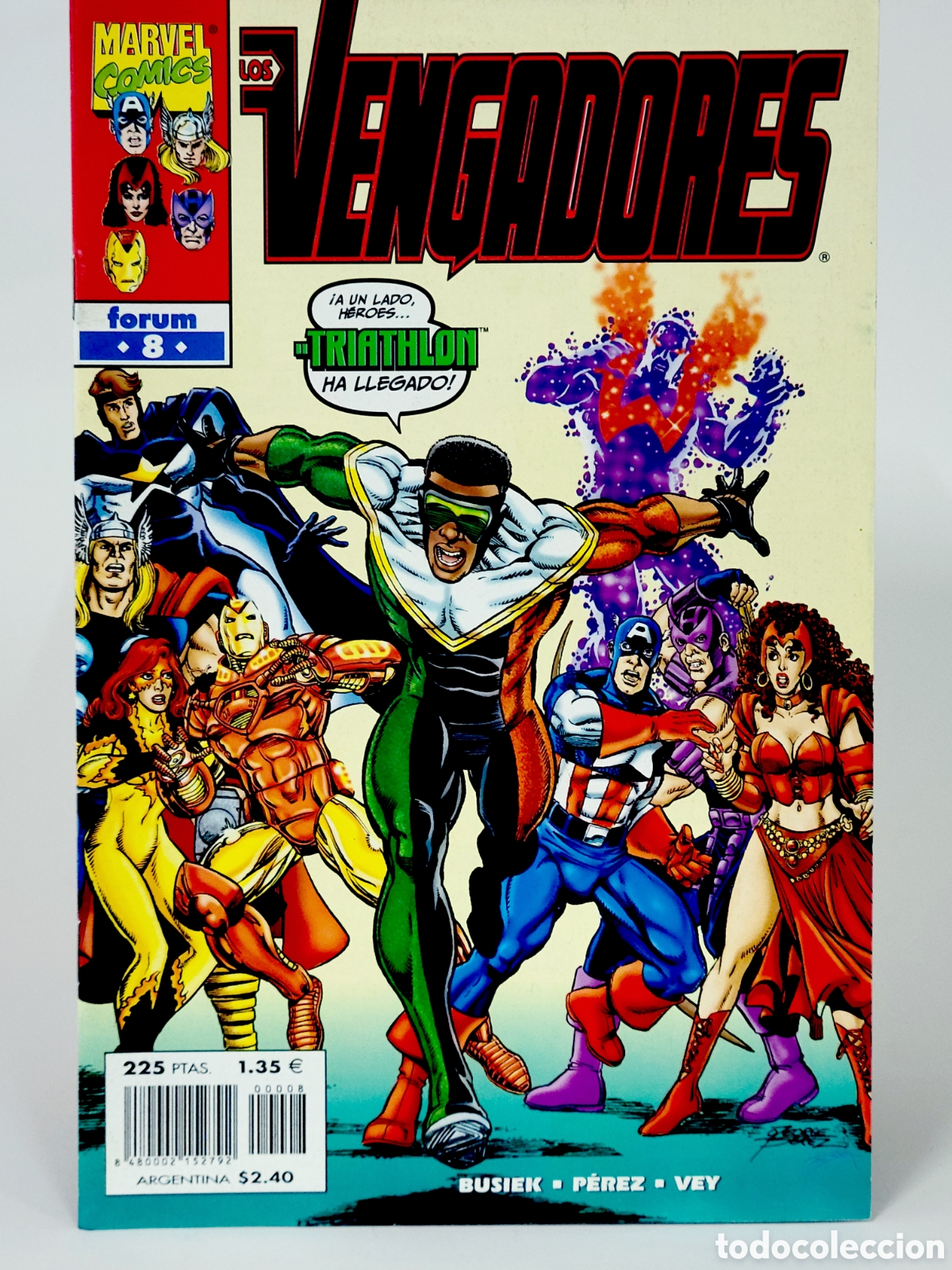 C&oacute;mics: C&Oacute;MIC LOS VENGADORES 8 VOL.3 FORUM MARVEL GRAPA VOLUMEN DE KIOSCO