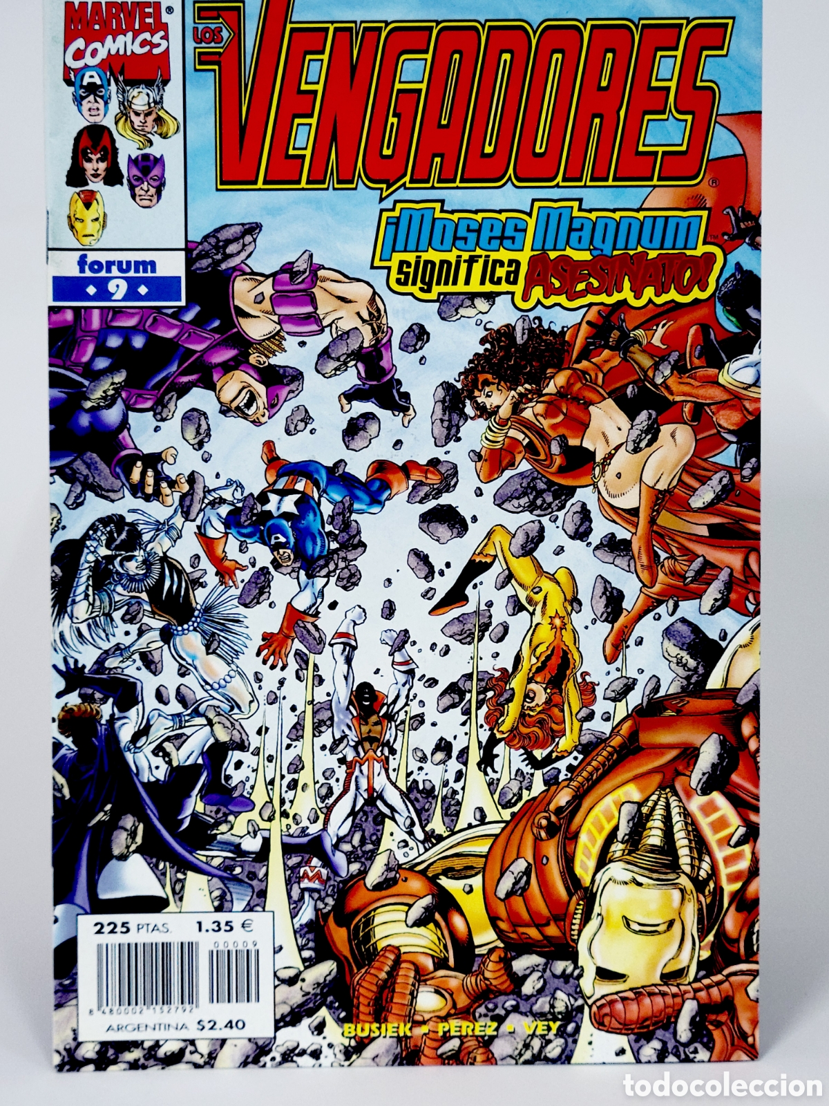 C&oacute;mics: C&Oacute;MIC LOS VENGADORES 9 VOL.3 FORUM MARVEL GRAPA VOLUMEN DE KIOSCO