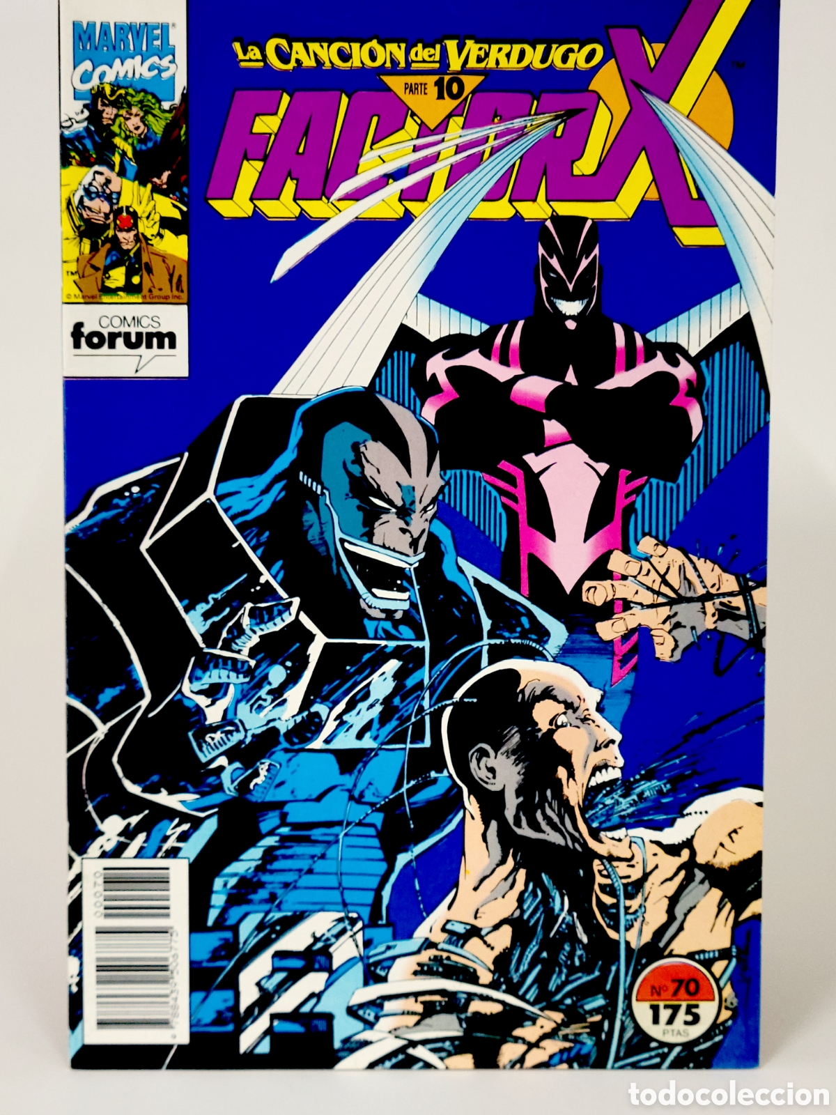 C&oacute;mics: C&Oacute;MIC FACTOR-X 70 LA CANCI&Oacute;N DEL VERDUGO VOL.1 FORUM MARVEL GRAPA VOLUMEN DE KIOSCO
