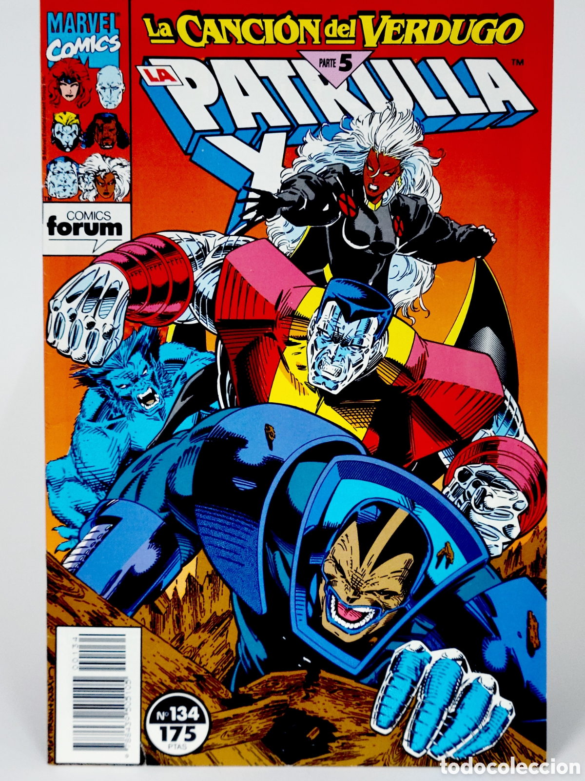 C&oacute;mics: C&Oacute;MIC LA PATRULLA-X 134 LA CANCI&Oacute;N DEL VERDUGO VOL.1 FORUM MARVEL GRAPA VOLUMEN DE KIOSCO
