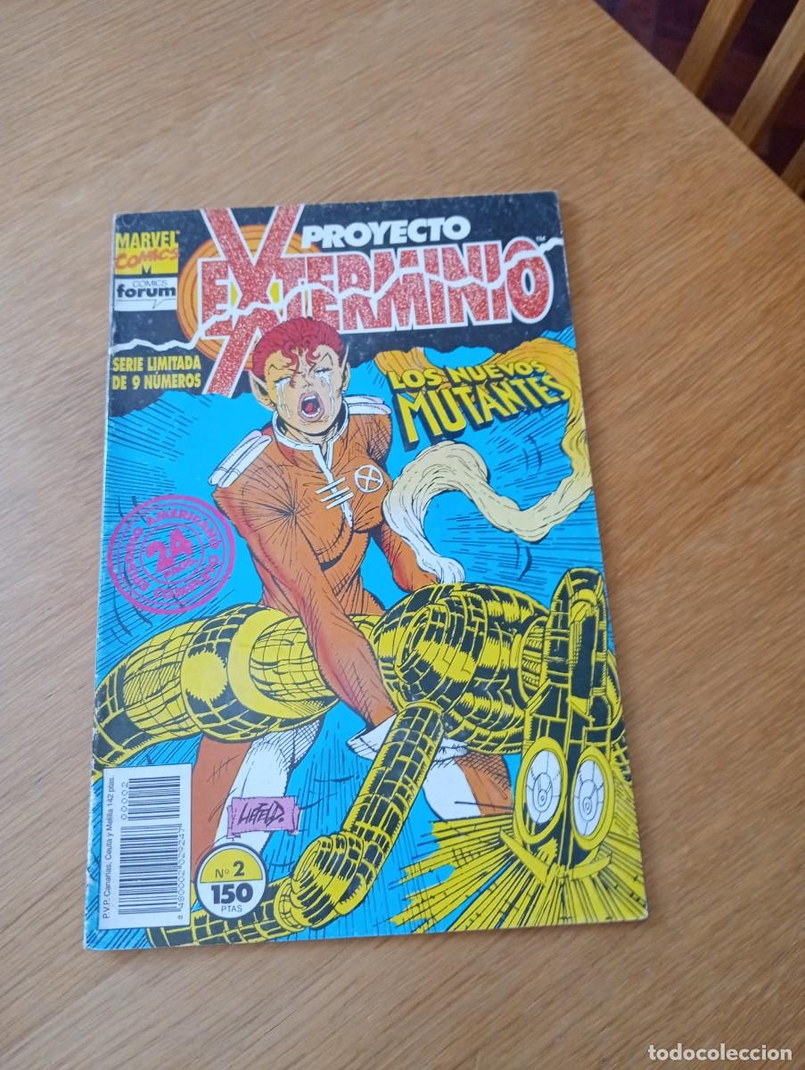 C&oacute;mics: LOTE CON LOS DOS PRIMEROS N&Uacute;MEROS DE PROYECTO EXTERMINIO (DE 9). GRAPA. FORUM. MARVEL. 1992. - Foto 3