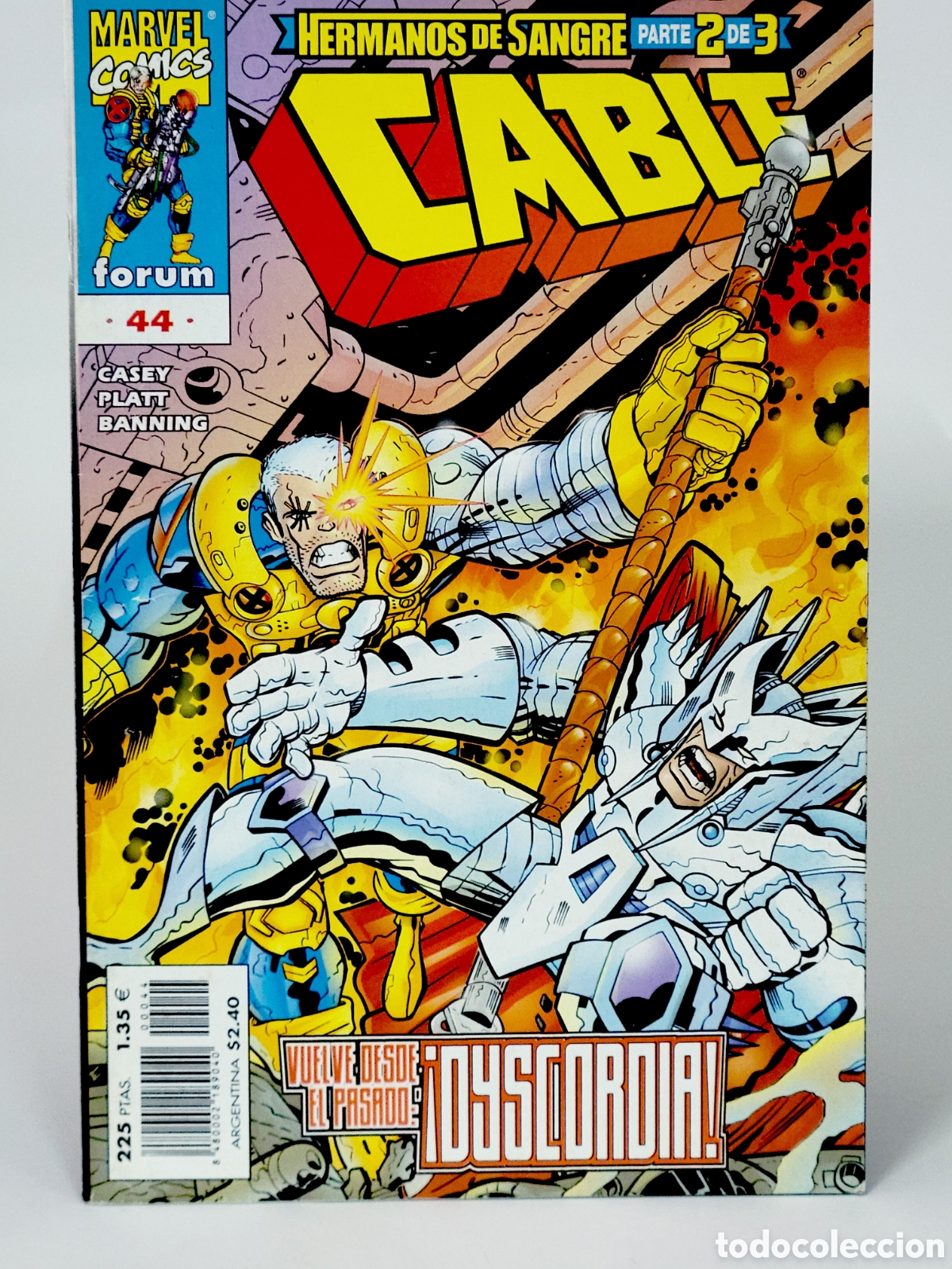 C&oacute;mics: C&Oacute;MIC CABLE 44 HERMANOS DE SANGRE VOL.2 FORUM MARVEL GRAPA VOLUMEN DE KIOSCO