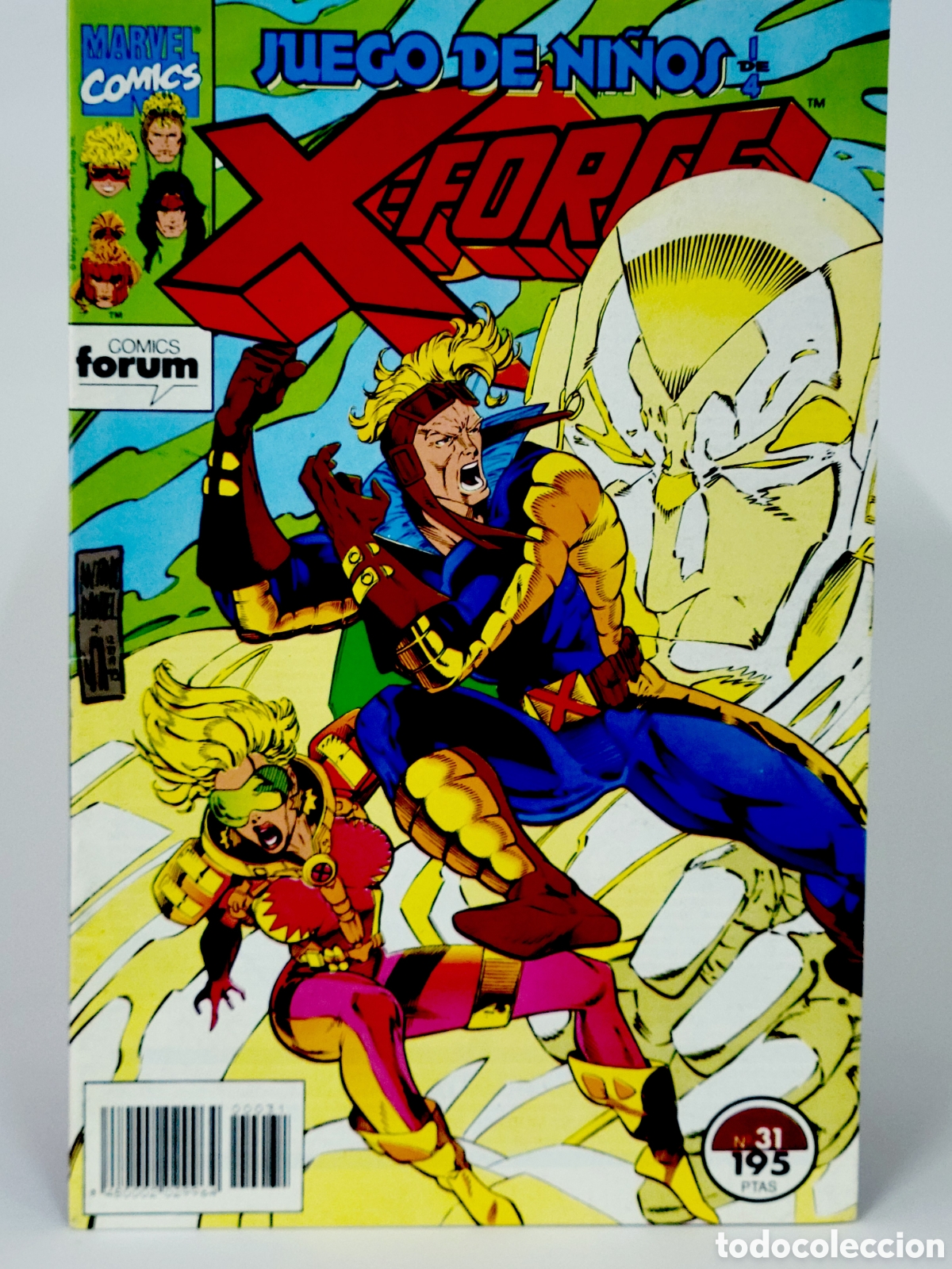 C&oacute;mics: C&Oacute;MIC X-FORCE 31 JUEGO DE NI&Ntilde;OS VOL.1 FORUM MARVEL GRAPA VOLUMEN EXCELENTE ESTADO