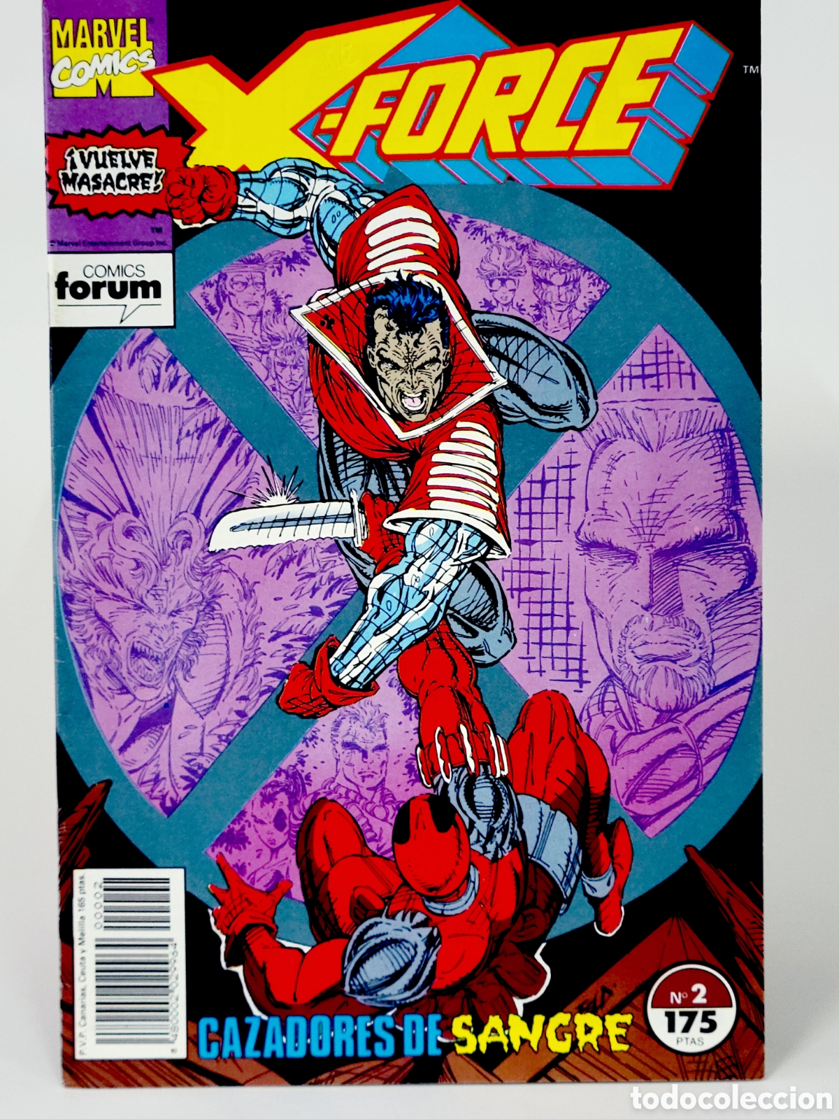 C&oacute;mics: C&Oacute;MIC X-FORCE 2 VOL.1 FORUM MARVEL GRAPA VOLUMEN EXCELENTE ESTADO
