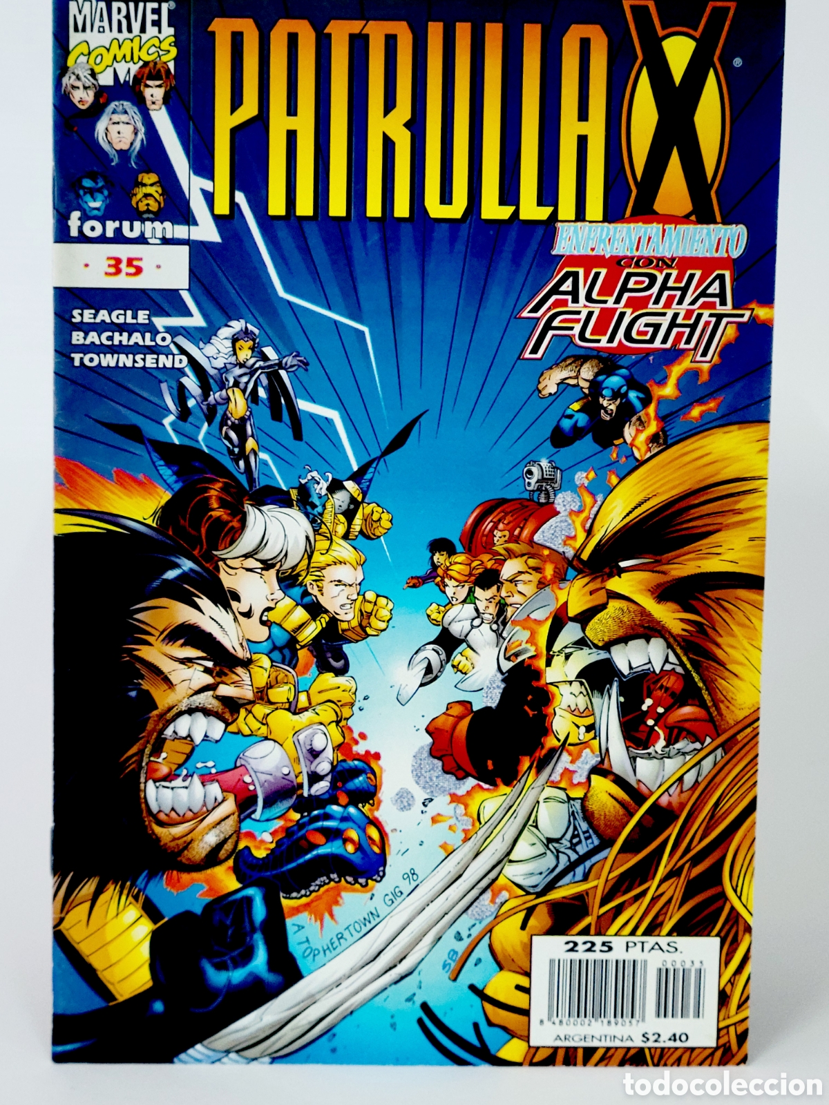C&oacute;mics: C&Oacute;MIC PATRULLA -X 35 VOL.2 FORUM MARVEL GRAPA VOLUMEN EXCELENTE ESTADO