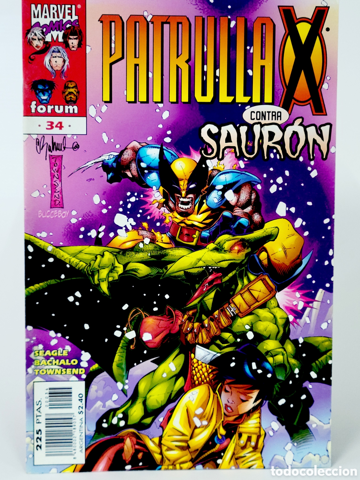 C&oacute;mics: C&Oacute;MIC PATRULLA -X 34 VOL.2 FORUM MARVEL GRAPA VOLUMEN EXCELENTE ESTADO